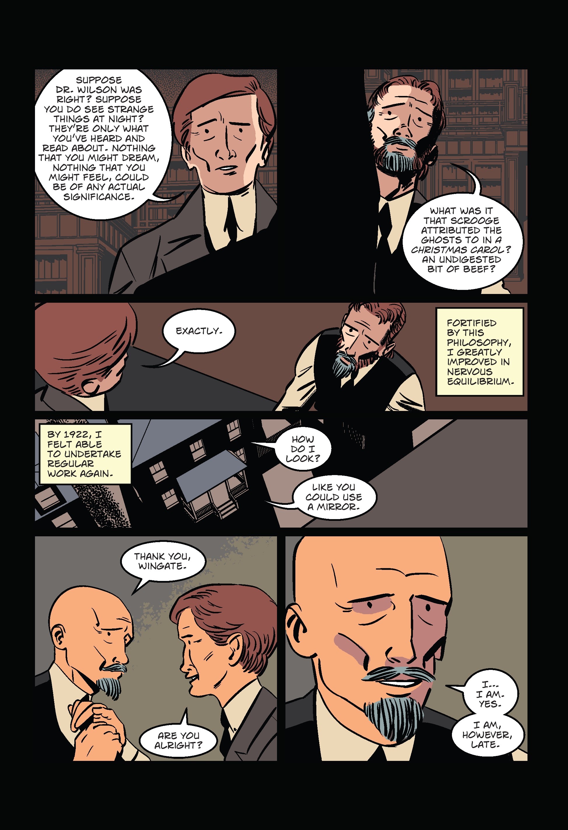 Read online H.P. Lovecraft The Shadow Out of Time comic -  Issue # TPB - 45