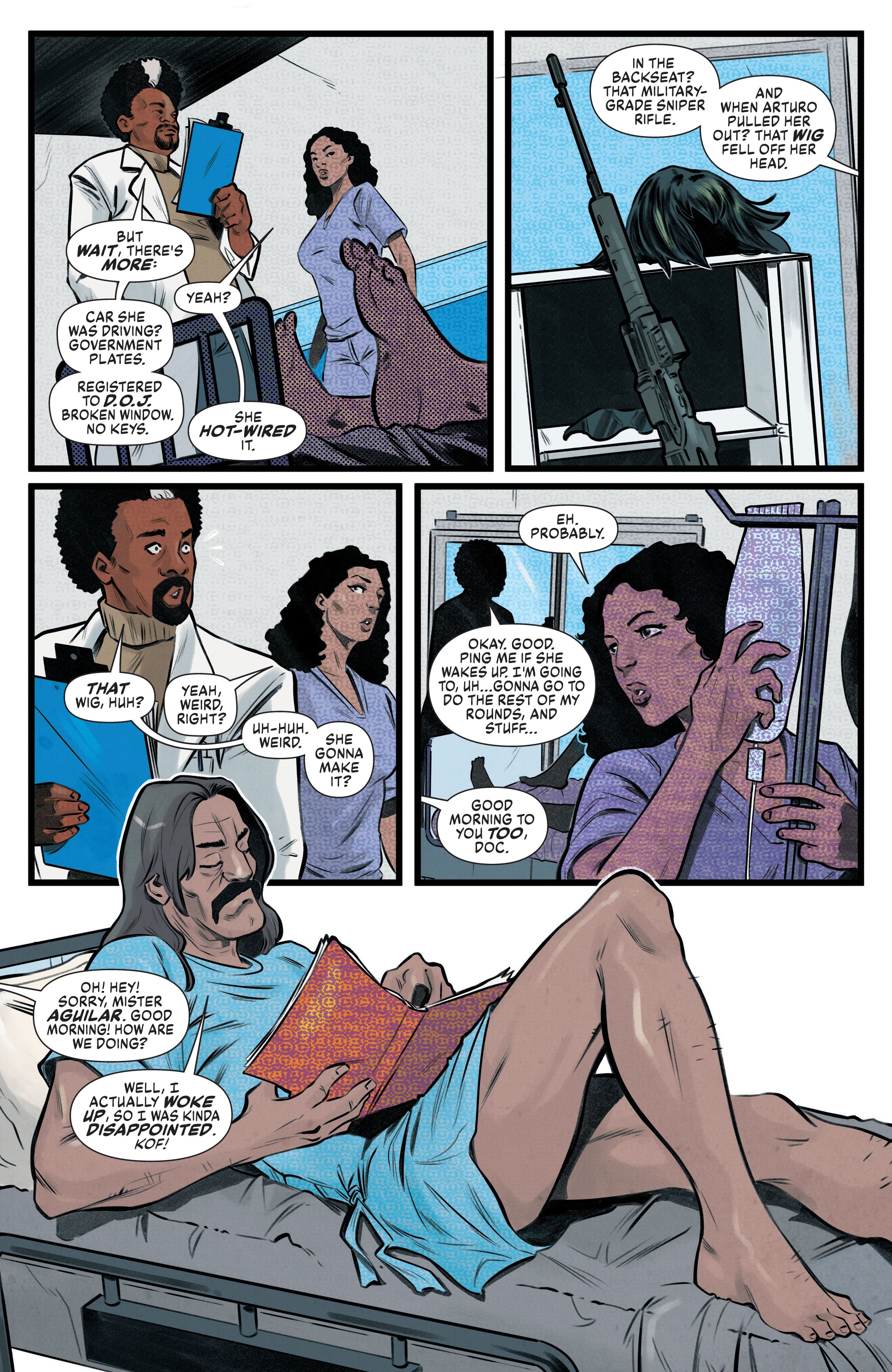 Read online Jennifer Blood (2021) comic -  Issue #6 - 8