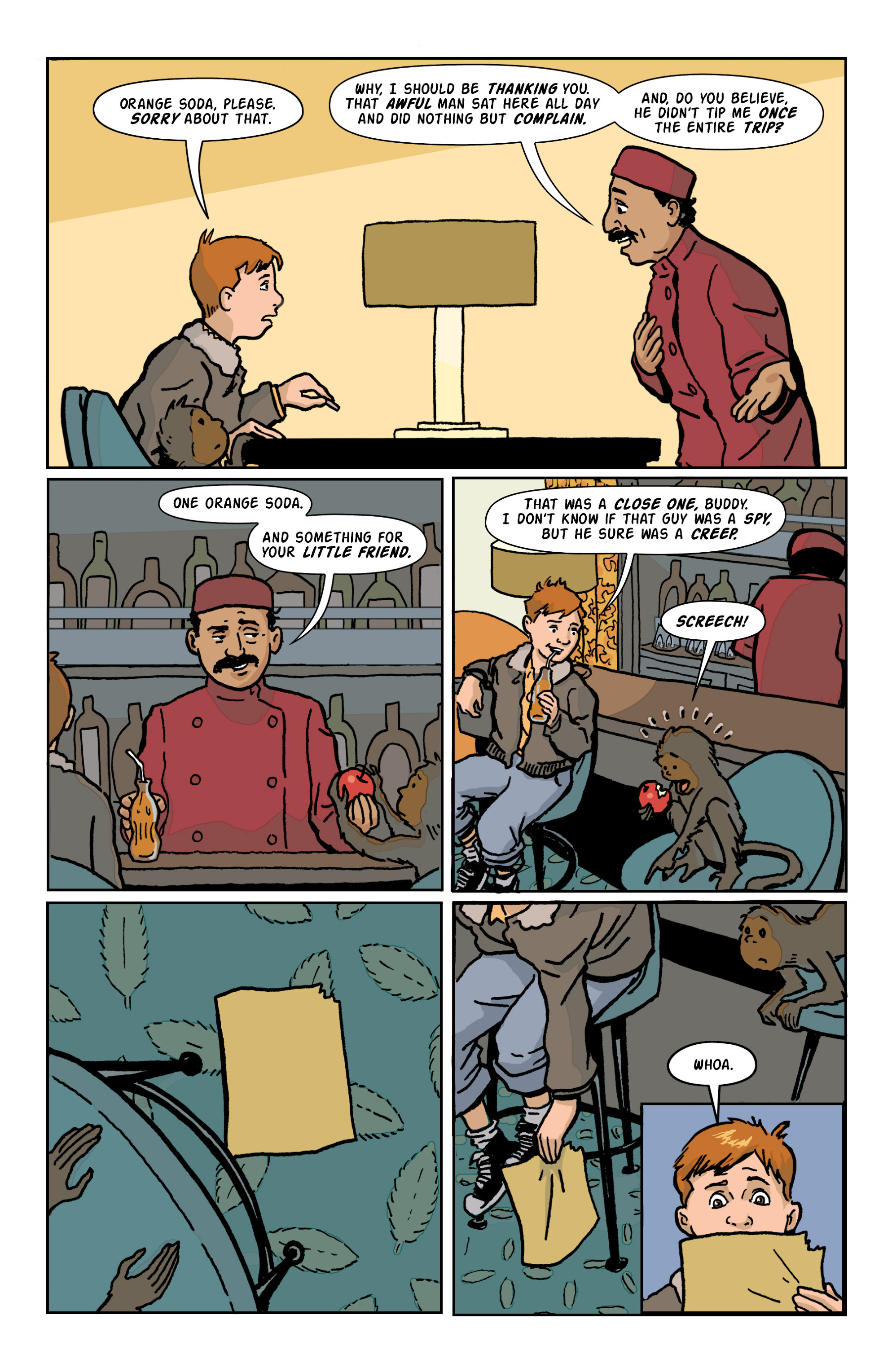 Read online Rocket Robinson and the Pharaoh's Fortune comic -  Issue # TPB (Part 1) - 16
