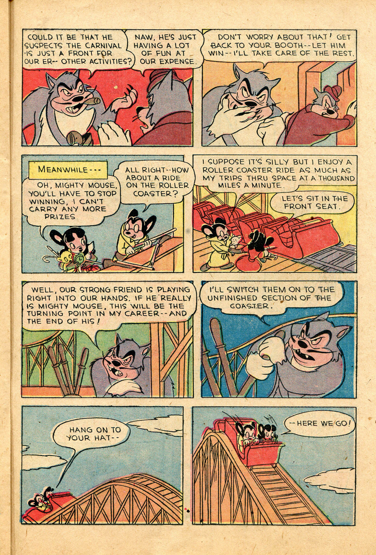 Read online Paul Terry's Mighty Mouse Comics comic -  Issue #25 - 29