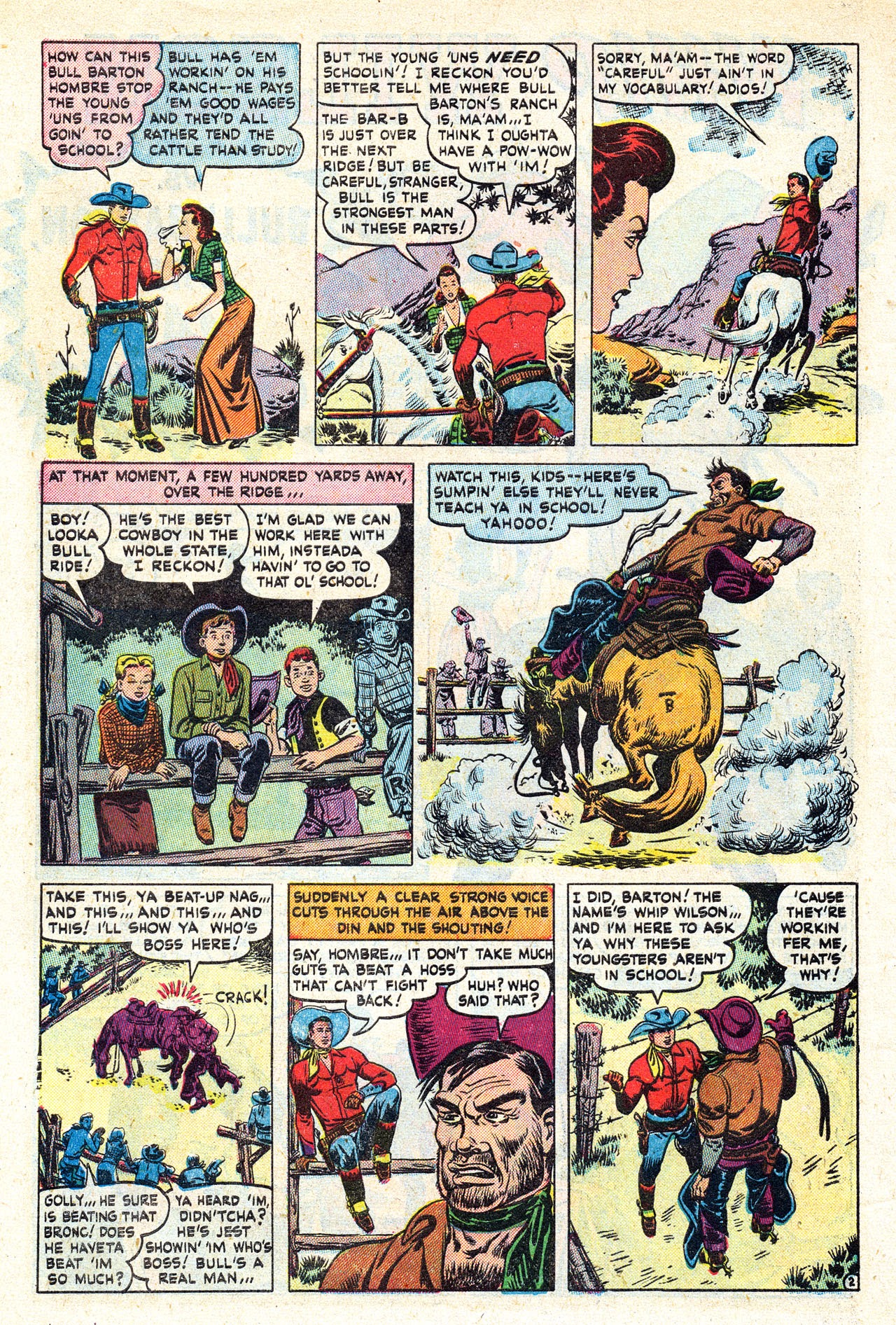 Read online Whip Wilson comic -  Issue #9 - 46