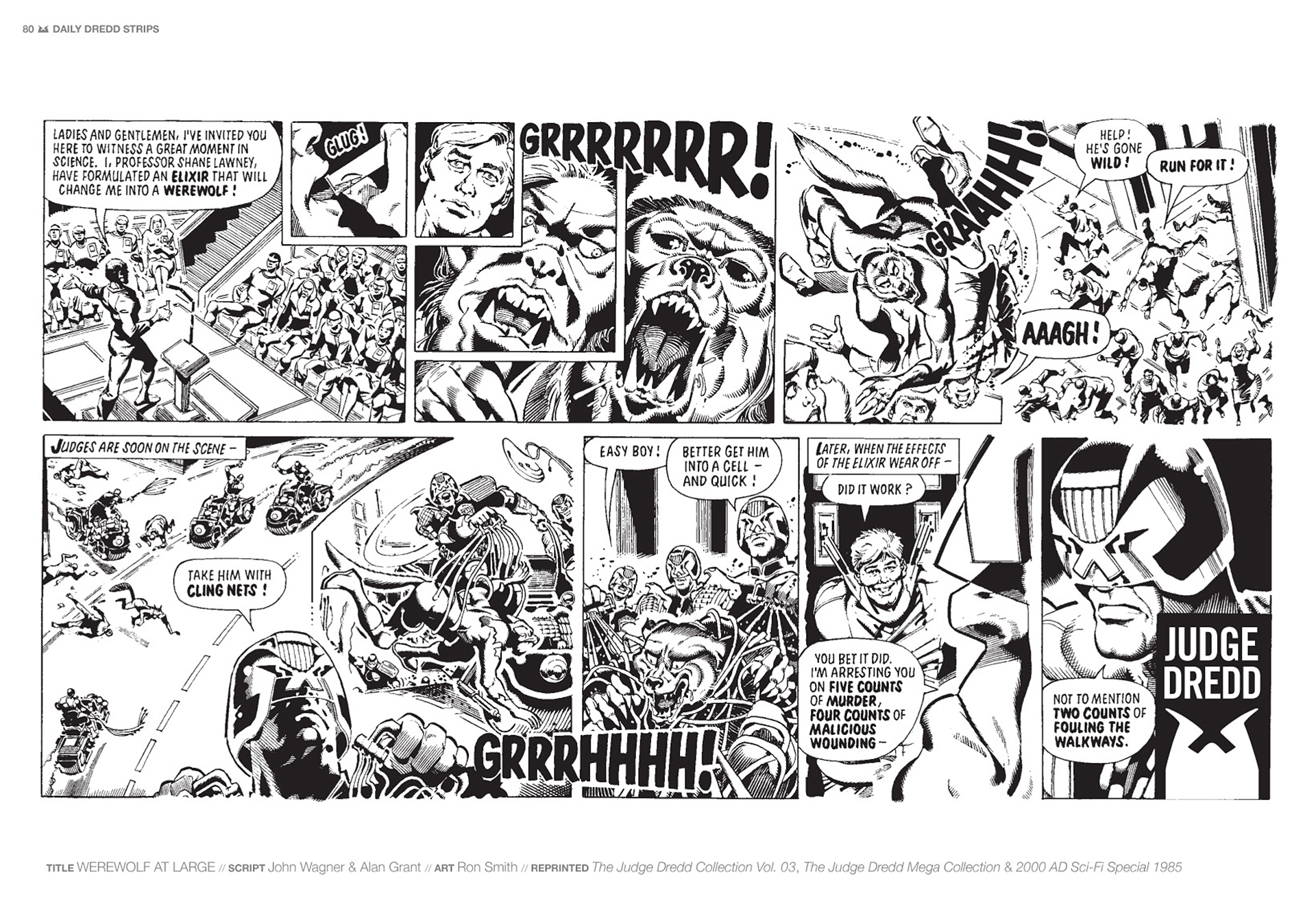 Read online Judge Dredd: The Daily Dredds comic -  Issue # TPB 1 - 83