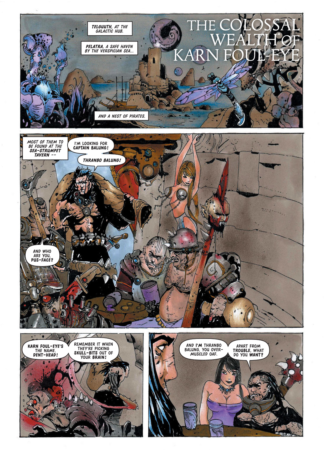 Read online Tales of Telguuth comic -  Issue # TPB - 124