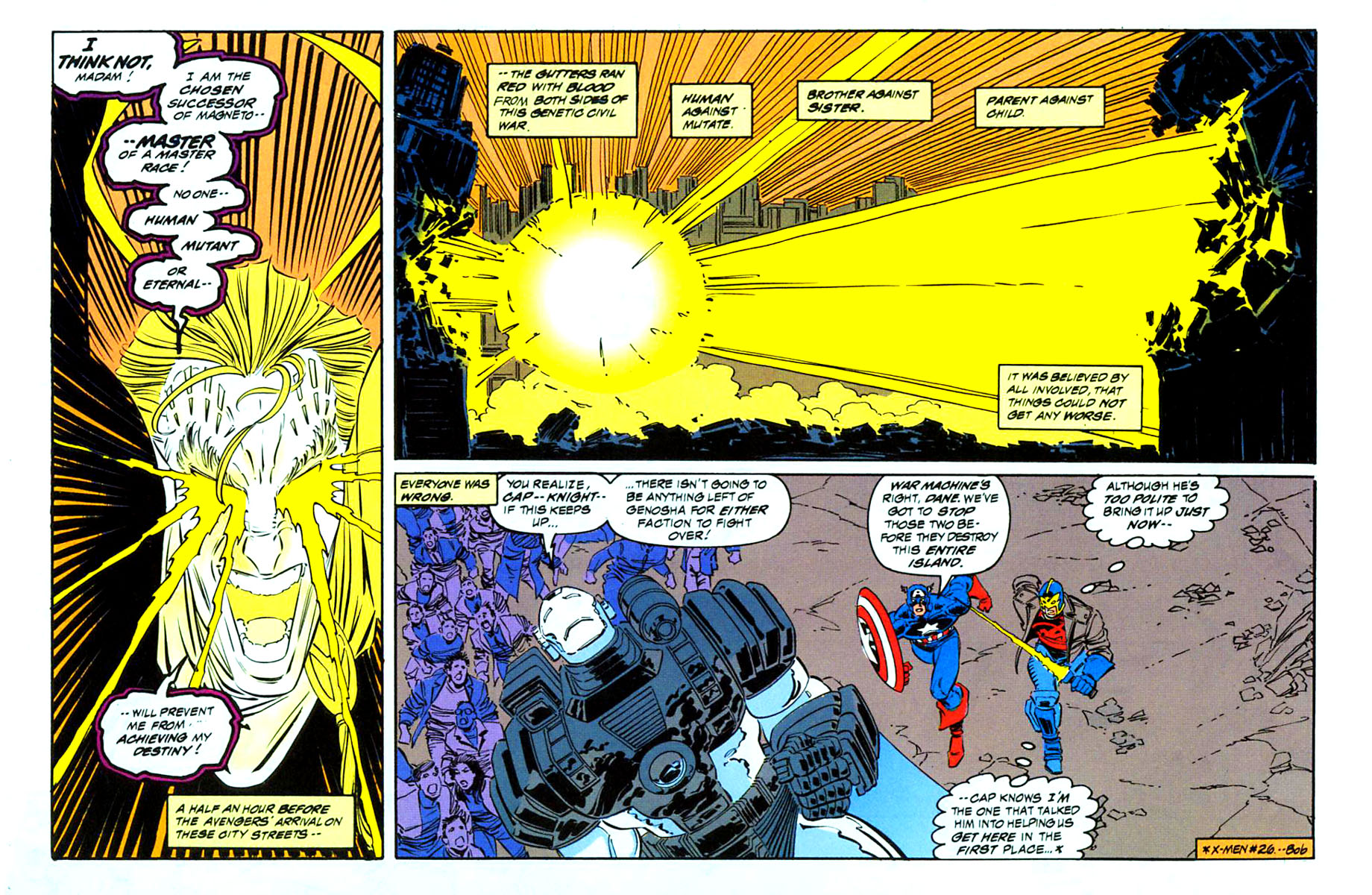 Read online Avengers/X-Men: Bloodties comic -  Issue # TPB - 76