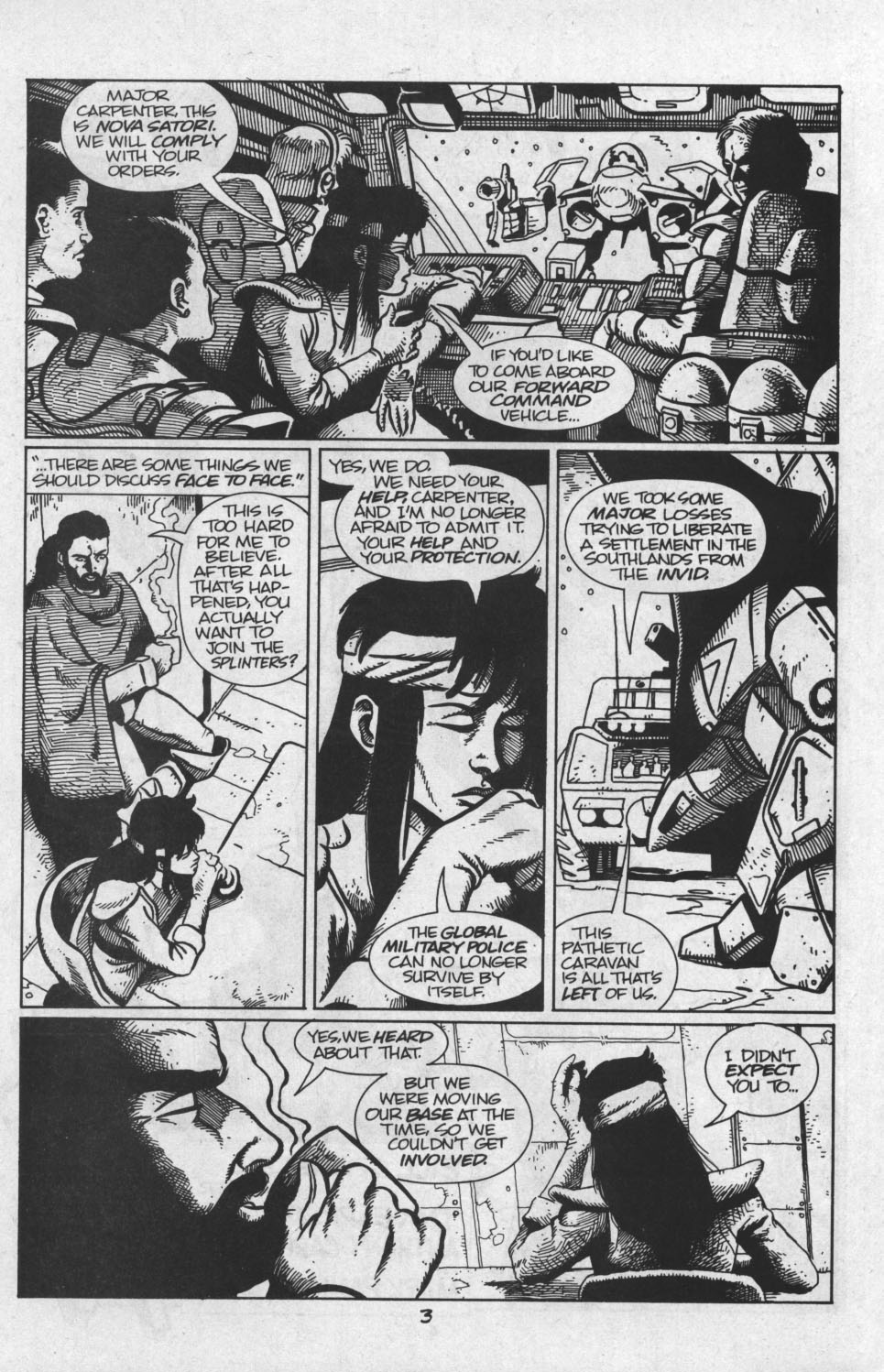 Read online Robotech: Invid War comic -  Issue #16 - 5