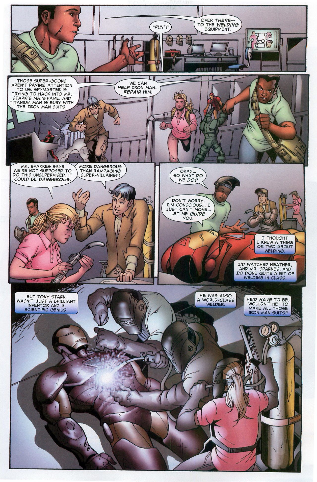 Read online American Welding Society Iron Man Special comic -  Issue # Full - 15