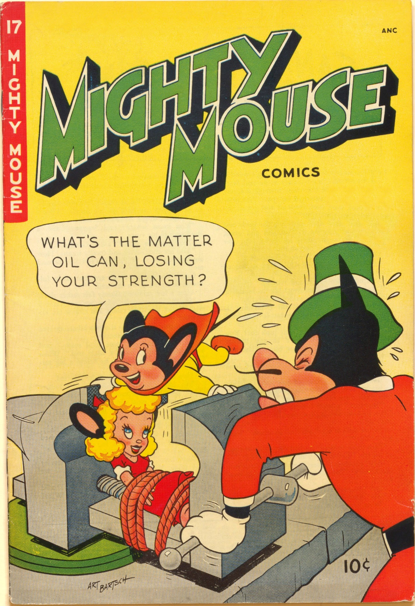 Read online Paul Terry's Mighty Mouse Comics comic -  Issue #17 - 1
