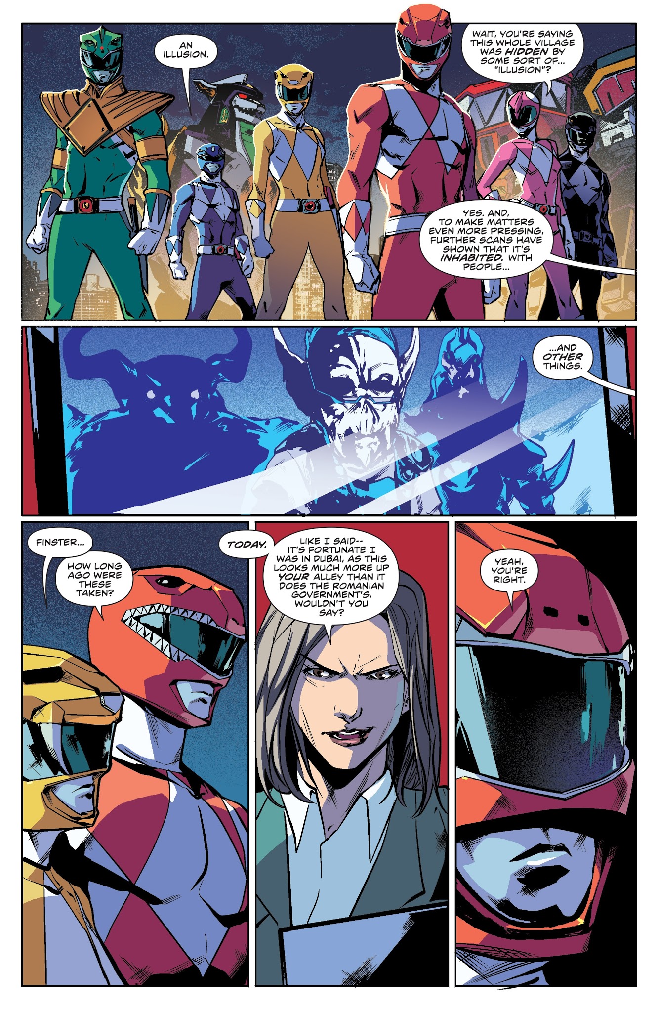 Read online Mighty Morphin Power Rangers comic -  Issue #18 - 4