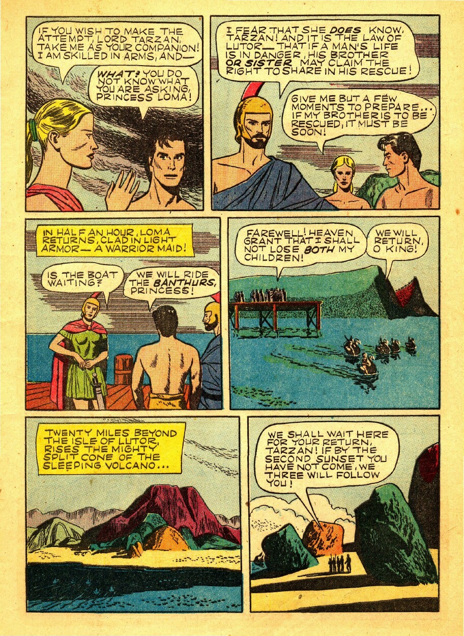 Read online Tarzan (1948) comic -  Issue #38 - 5