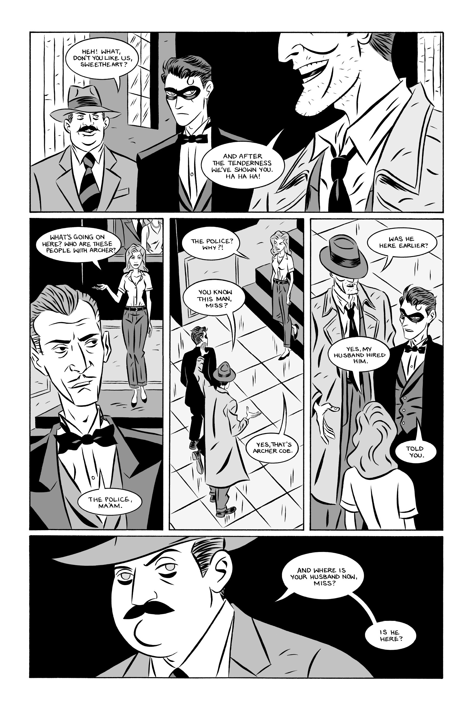 Read online Archer Coe and the Thousand Natural Shocks comic -  Issue #5 - 5