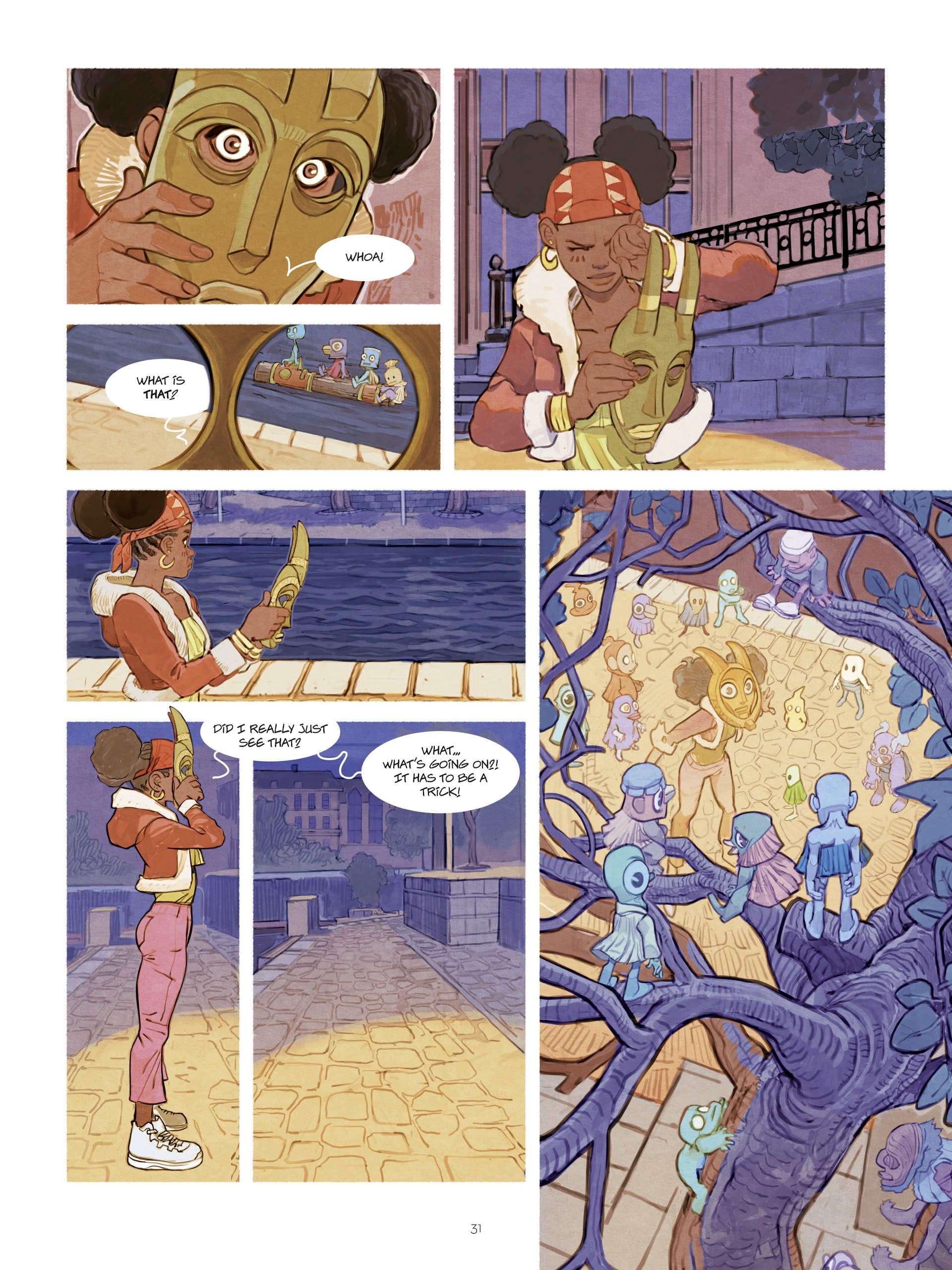 Read online Masks comic -  Issue #1 - 31