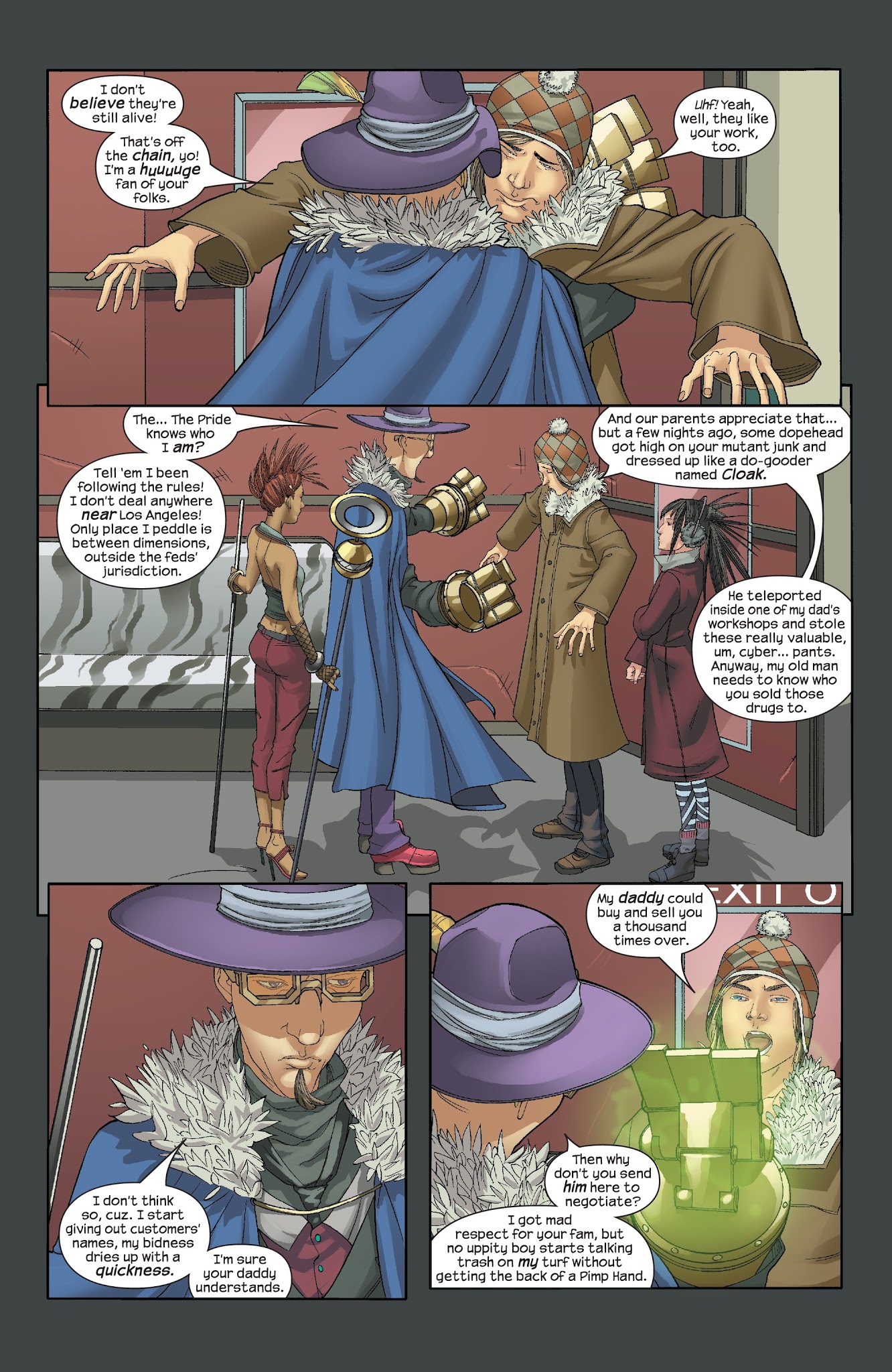 Read online Cloak and Dagger: Runaways and Reversals comic -  Issue # TPB - 135