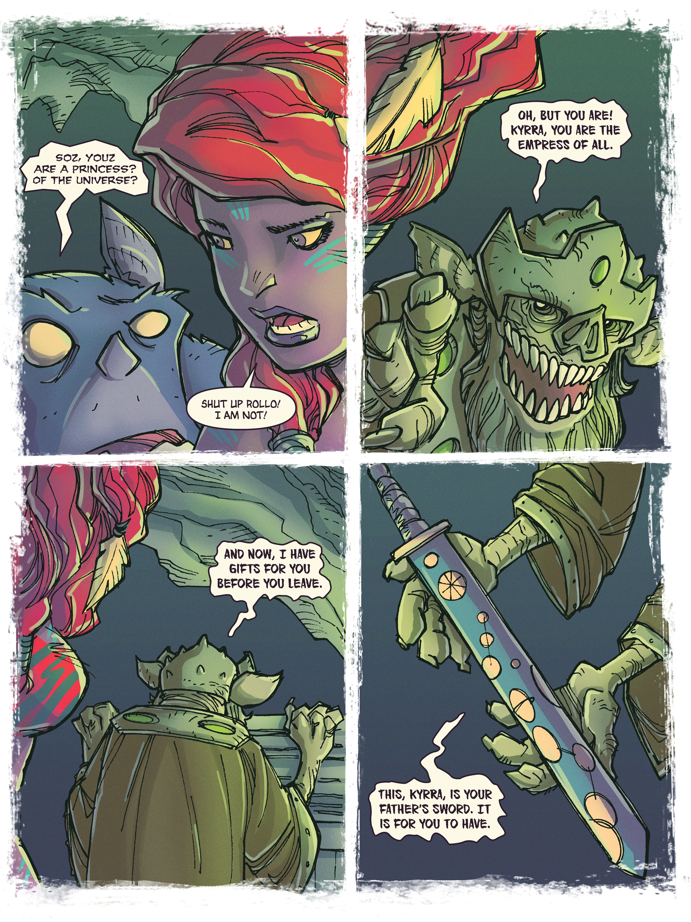 Read online Kyrra: Alien Jungle Girl comic -  Issue #7 - 7