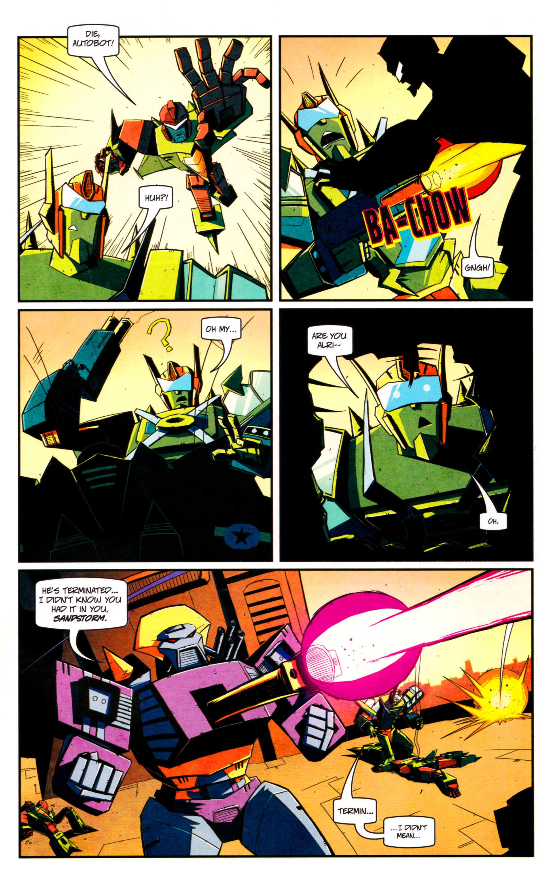 Read online Transformers: Timelines comic -  Issue #8 - 5