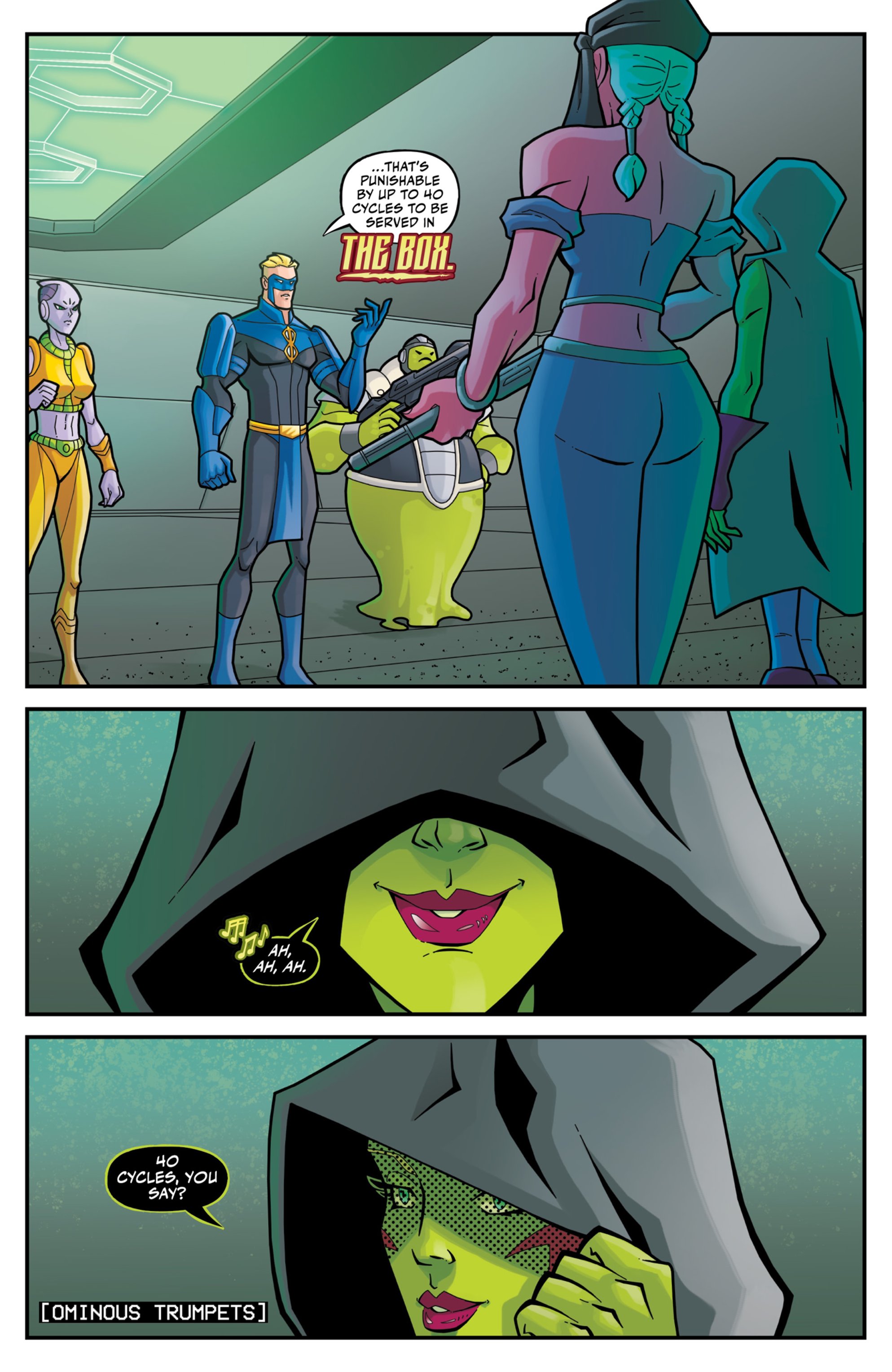 Read online Keepers Of The Cosmos comic -  Issue #1 - 23