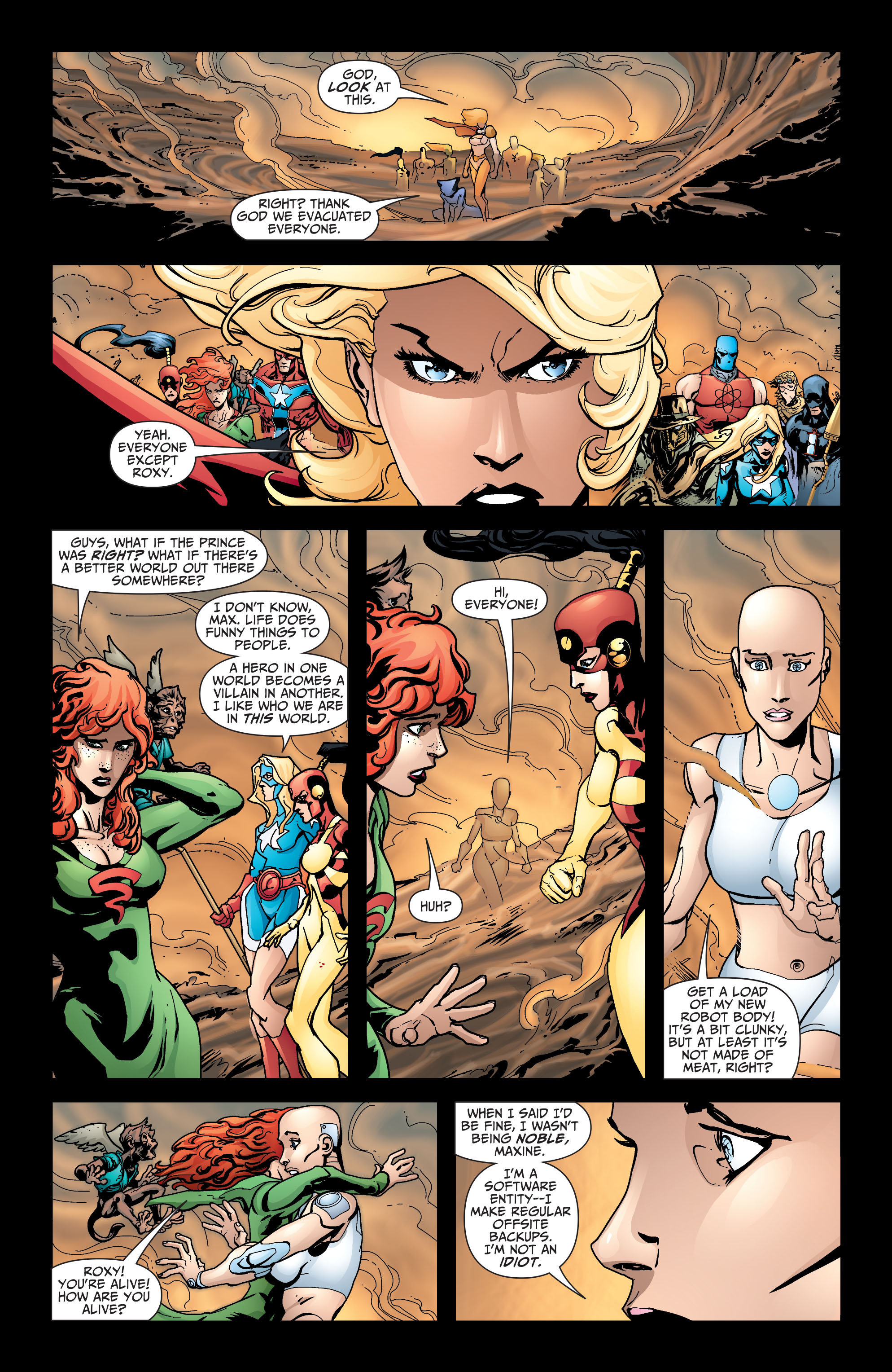 Read online JSA All-Stars (2010) comic -  Issue #18 - 18