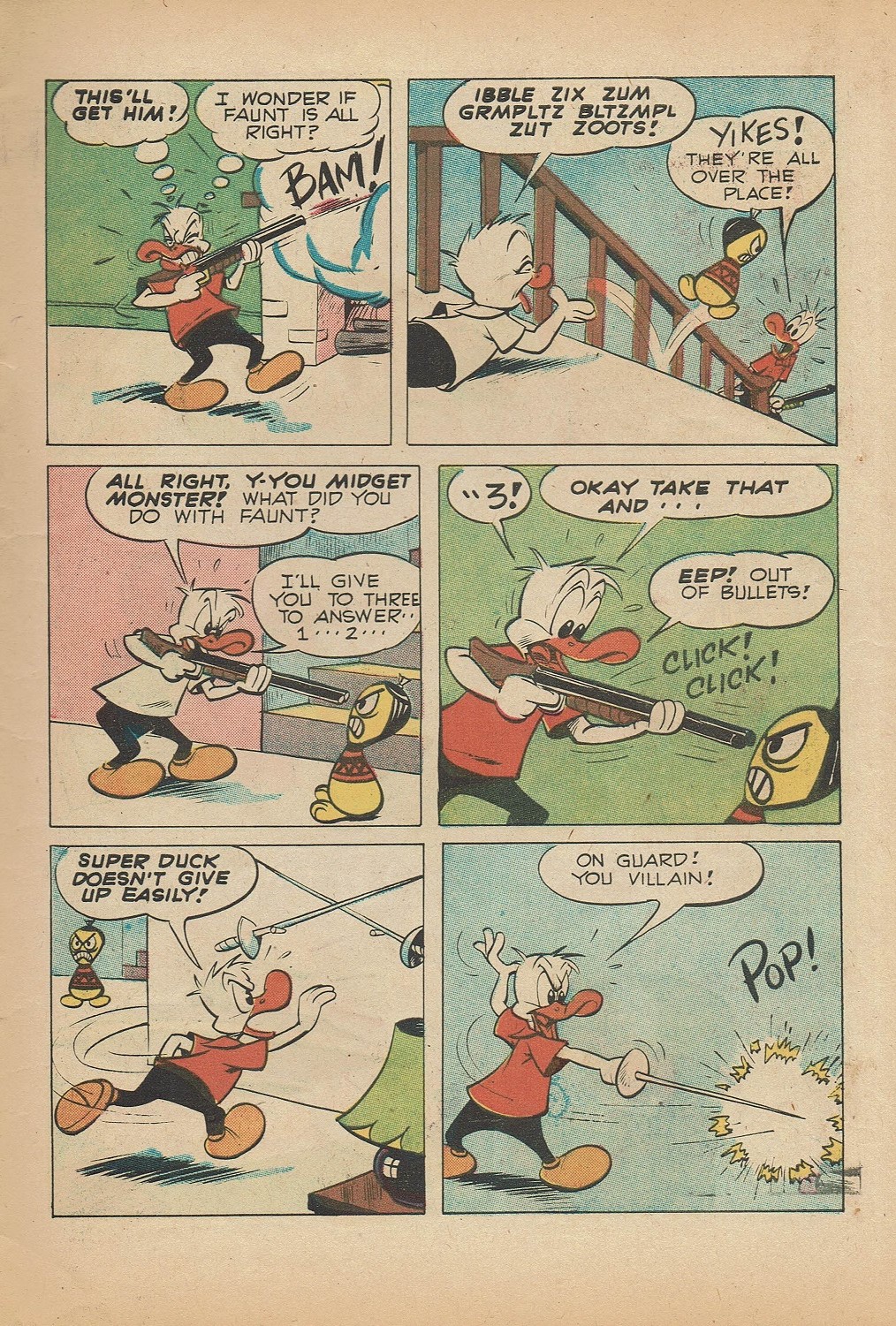 Read online Super Duck Comics comic -  Issue #81 - 7