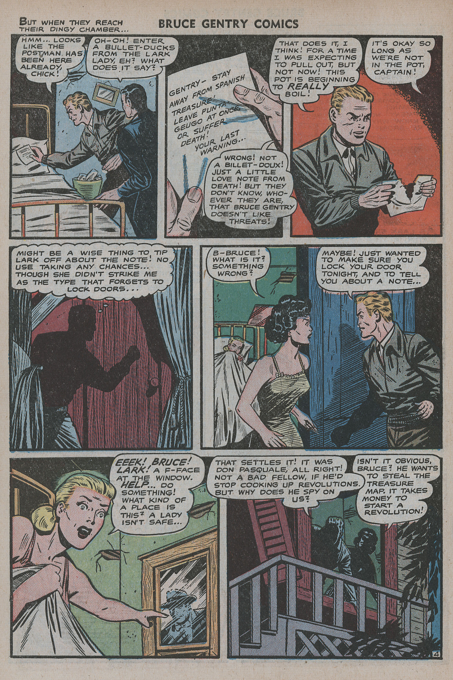 Read online Bruce Gentry comic -  Issue #8 - 6