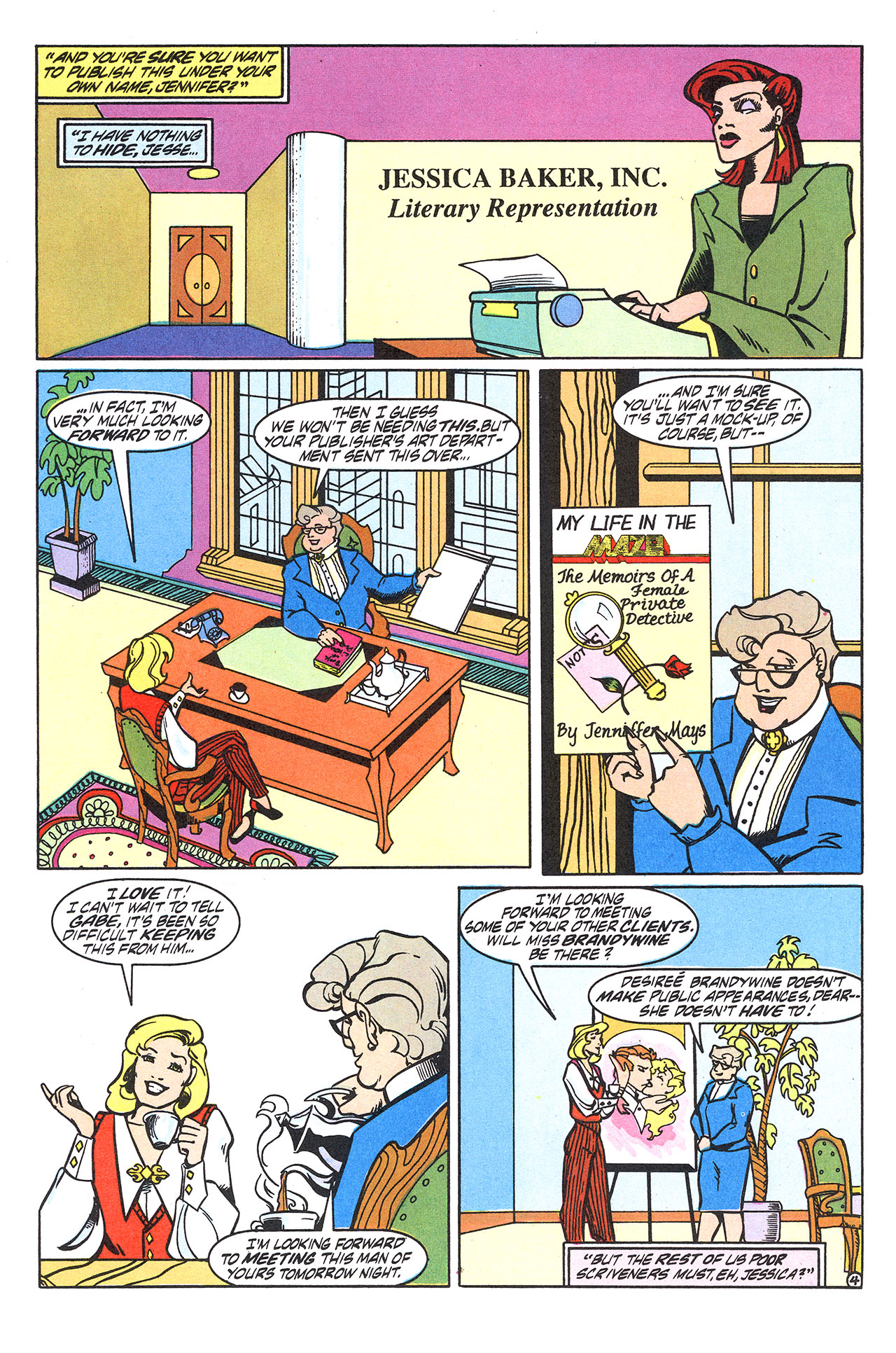 Read online Maze Agency (1989) comic -  Issue #16 - 6