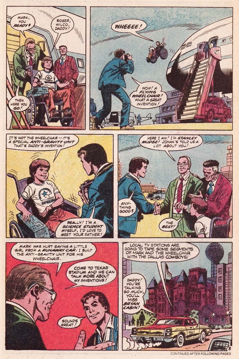 Read online Spider-Man and the Dallas Cowboys: "Danger in Dallas" comic -  Issue # Full - 4