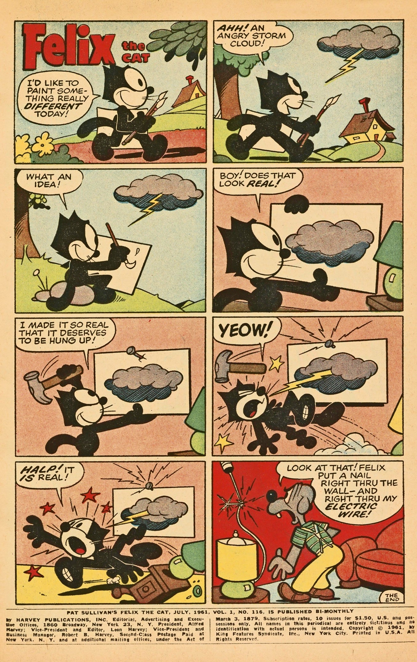 Read online Felix the Cat (1955) comic -  Issue #116 - 3