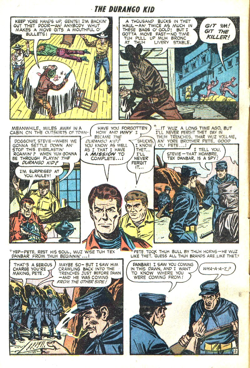 Read online Charles Starrett as The Durango Kid comic -  Issue #17 - 3