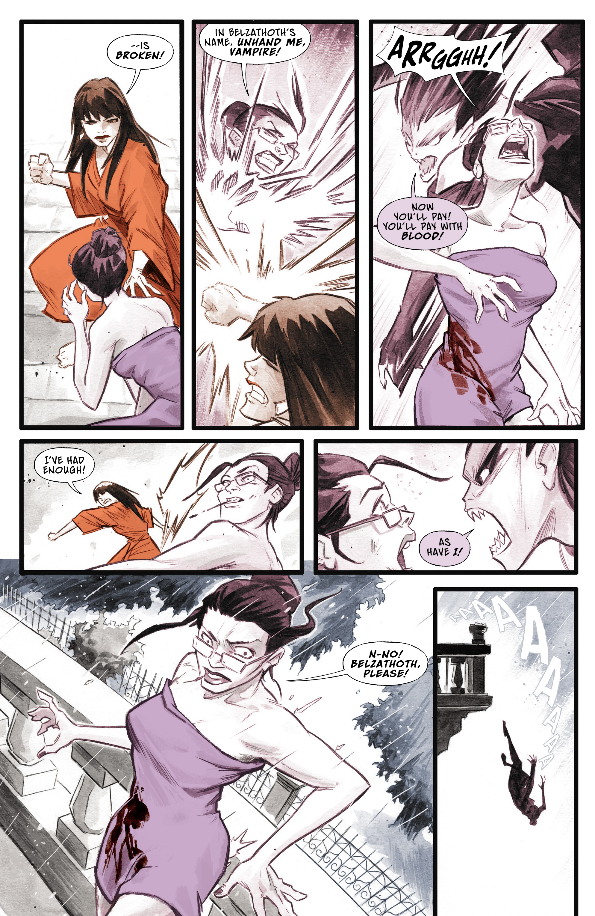 Read online Vampirella: Dead Flowers comic -  Issue #3 - 20