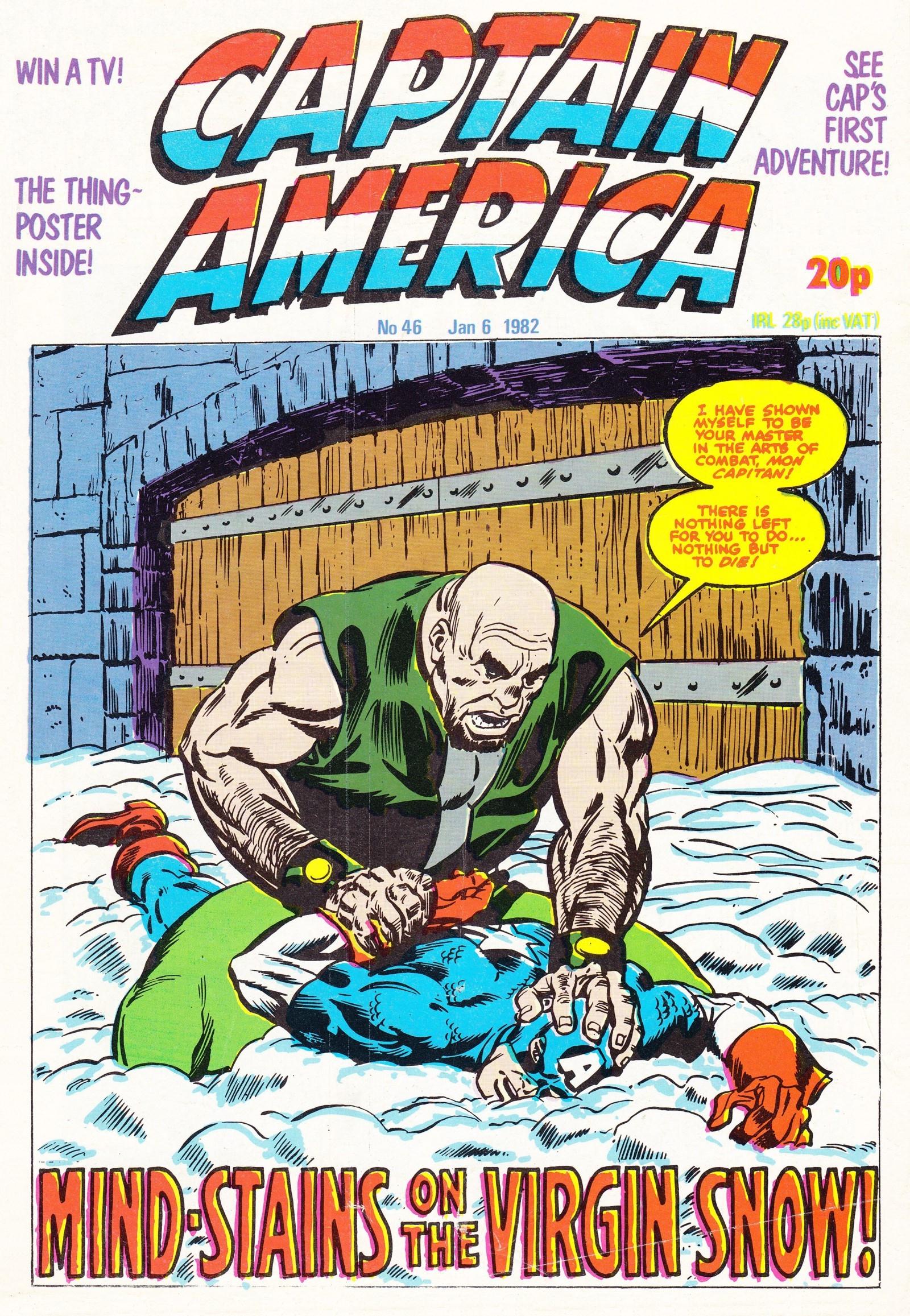 Read online Captain America (1981) comic -  Issue #46 - 1