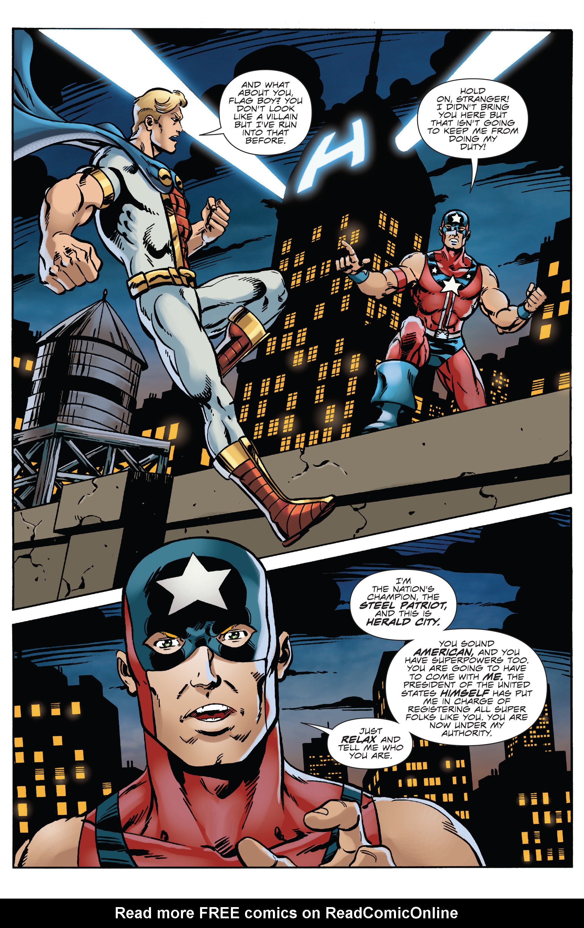Read online War of the Independents: Man, Out of Time comic -  Issue # Full - 3