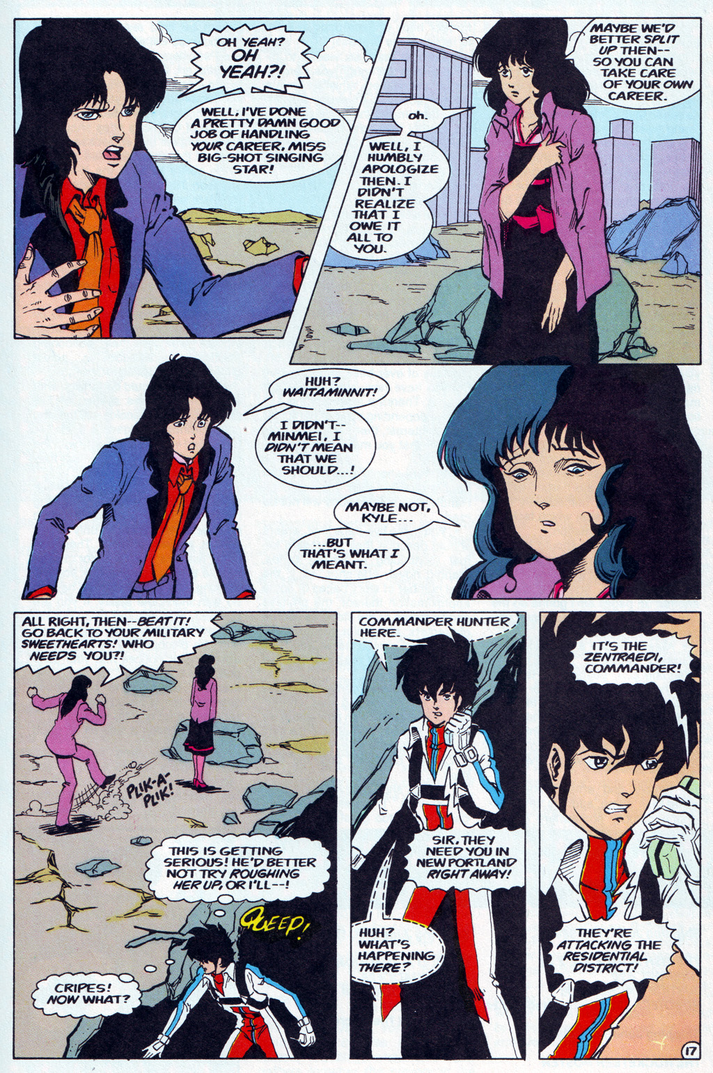 Read online Robotech The Macross Saga comic -  Issue #28 - 19