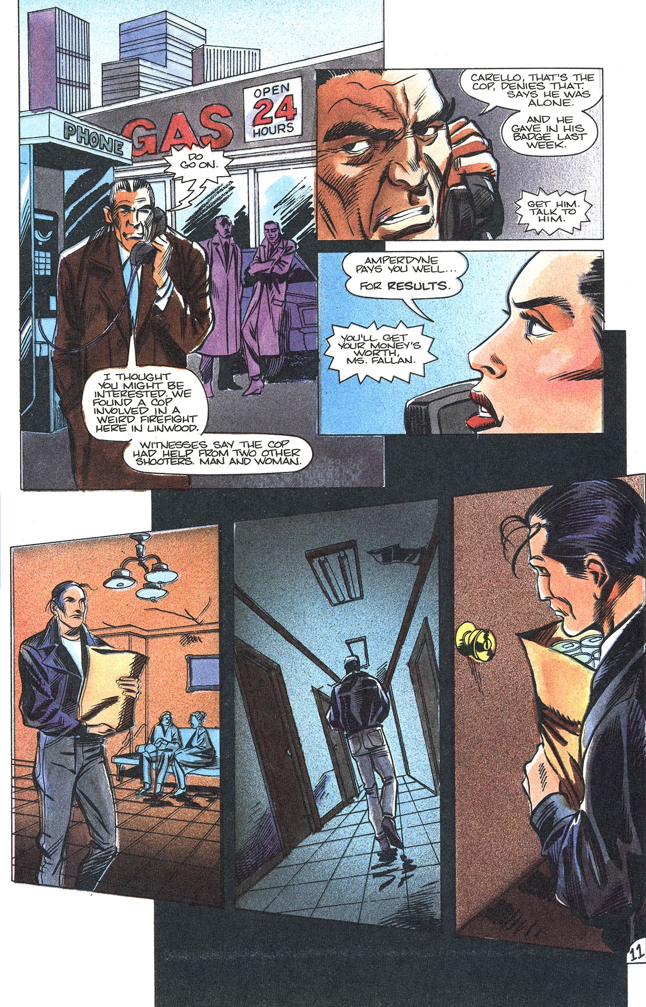 Read online Supercops comic -  Issue #4 - 15