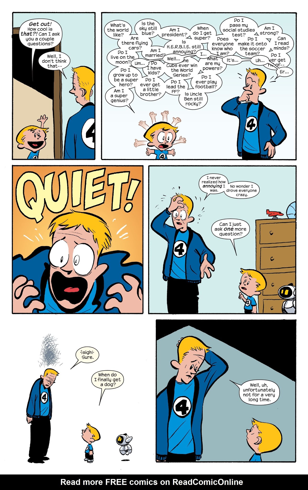 Read online Franklin Richards: A Fantastic Year comic -  Issue # TPB - 10