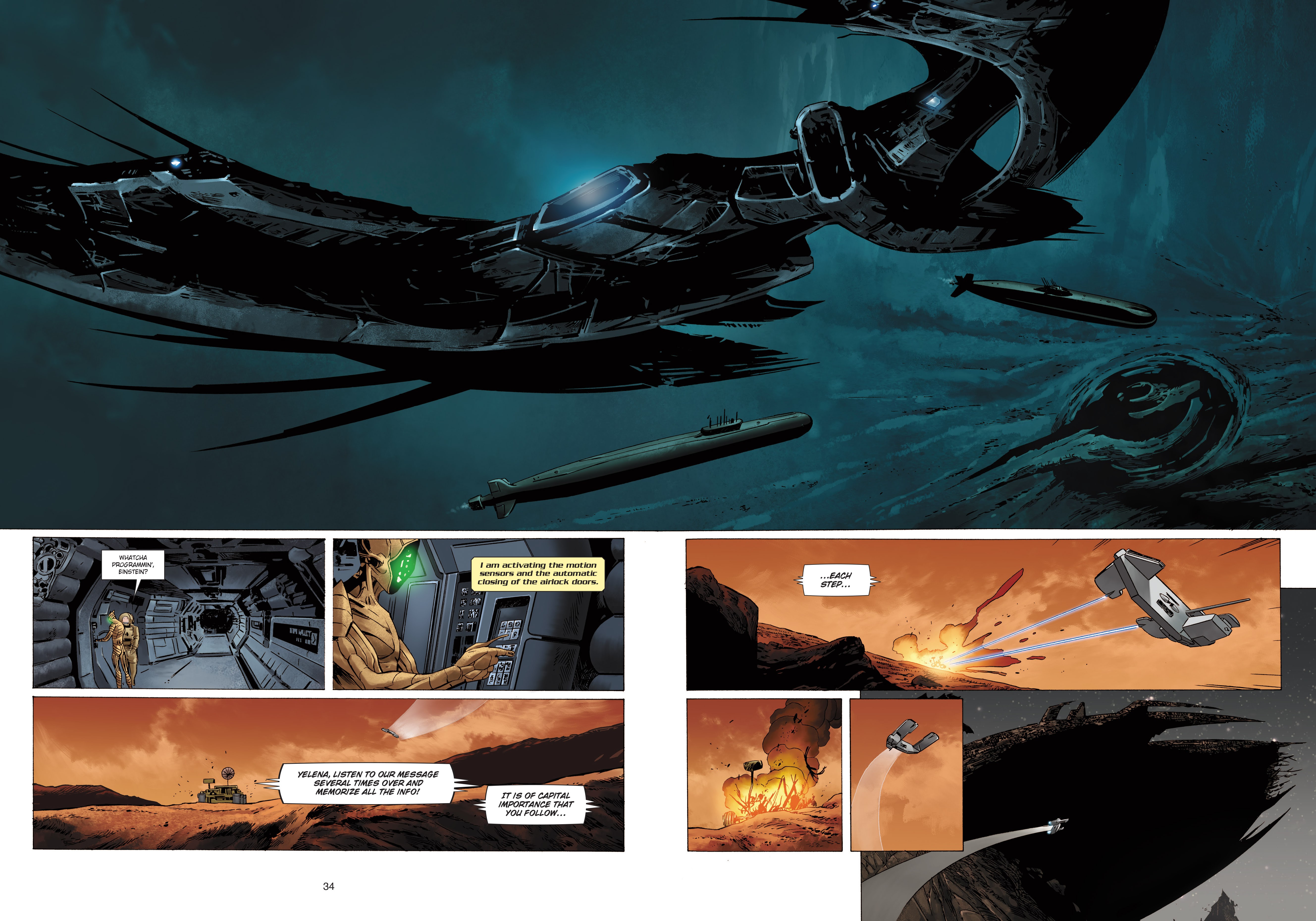 Read online Olympus Mons Vol. 1: Anomaly One comic -  Issue #6 - 34
