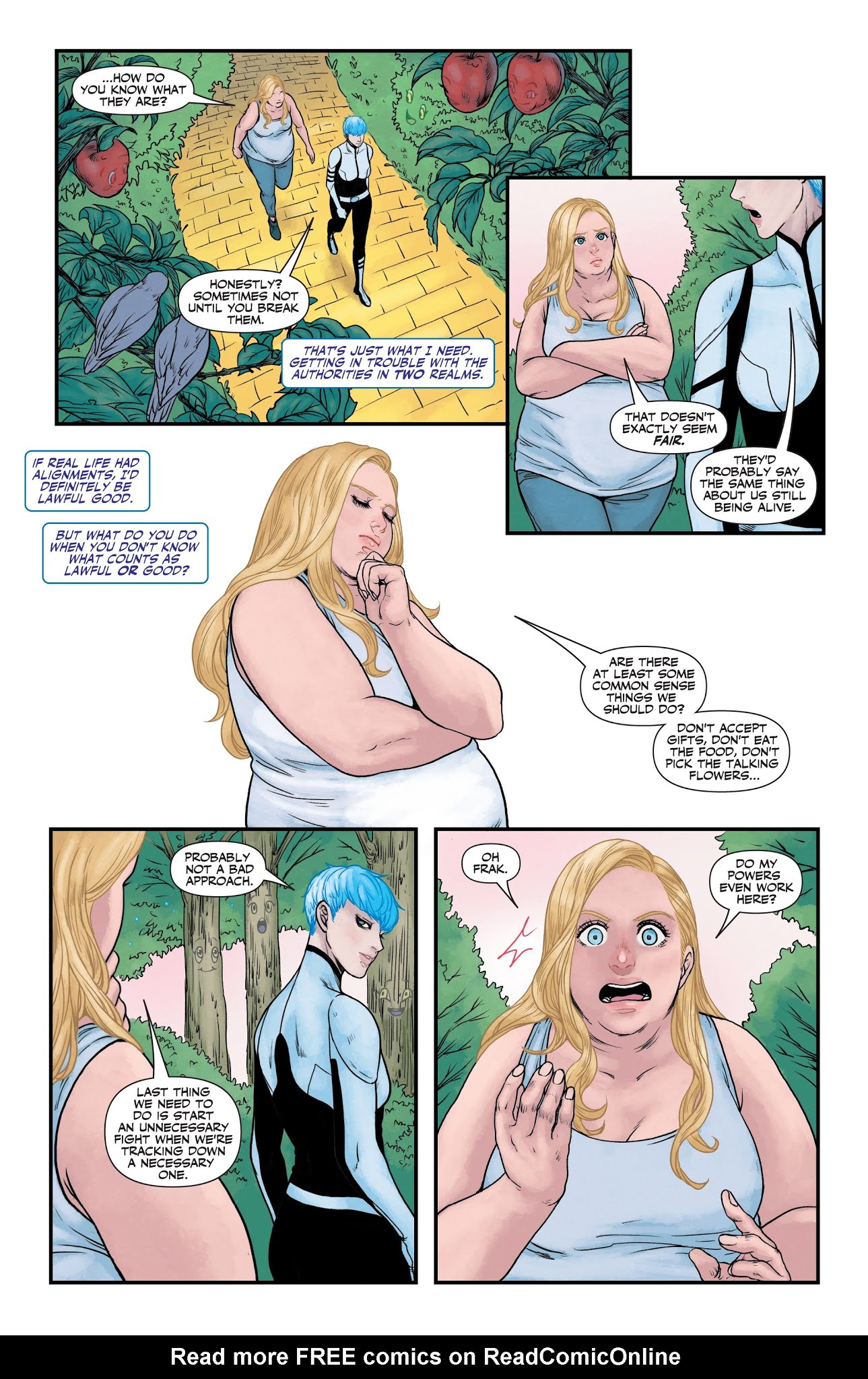 Read online Faith Dreamside comic -  Issue #3 - 9