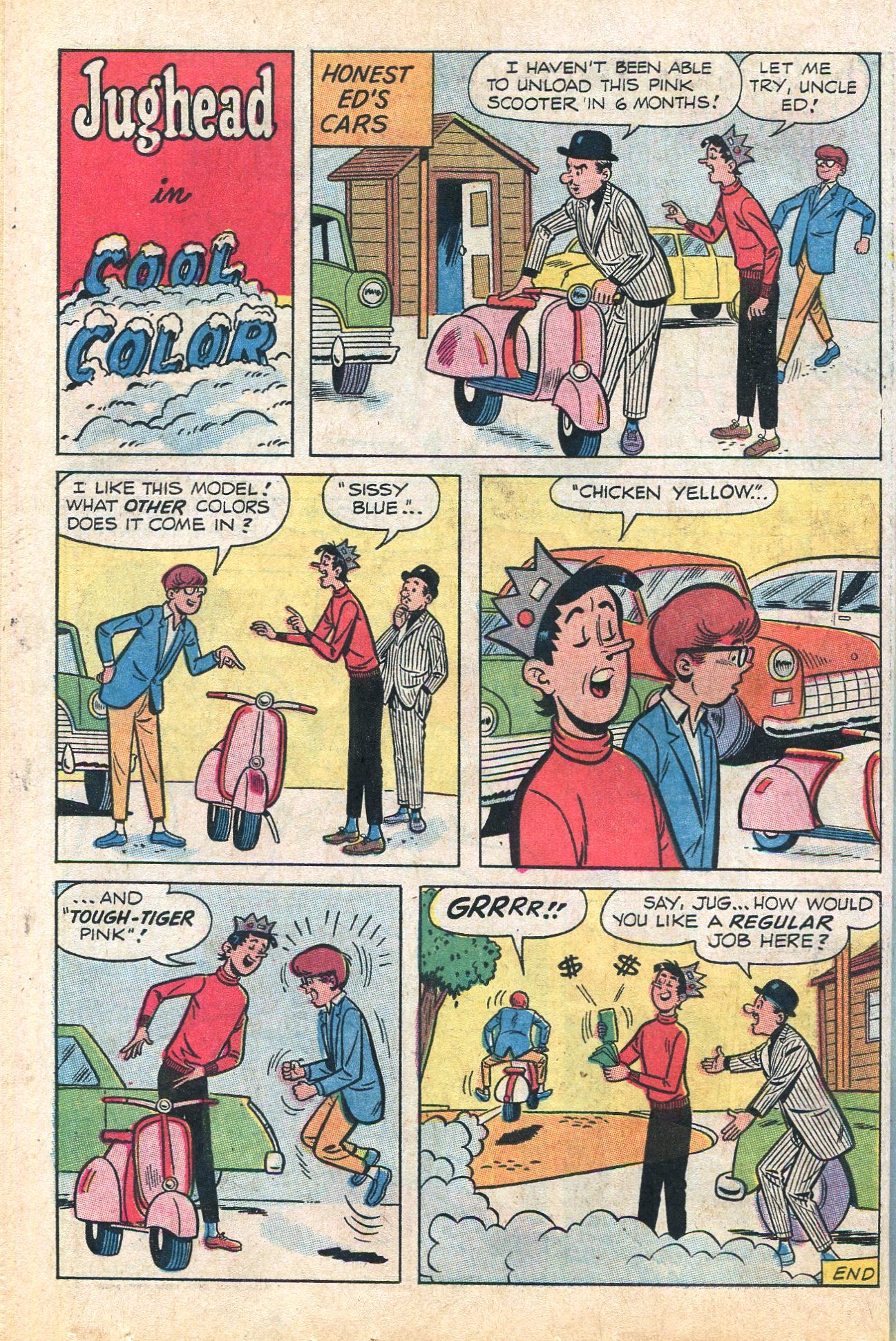 Read online Jughead's Jokes comic -  Issue #20 - 16