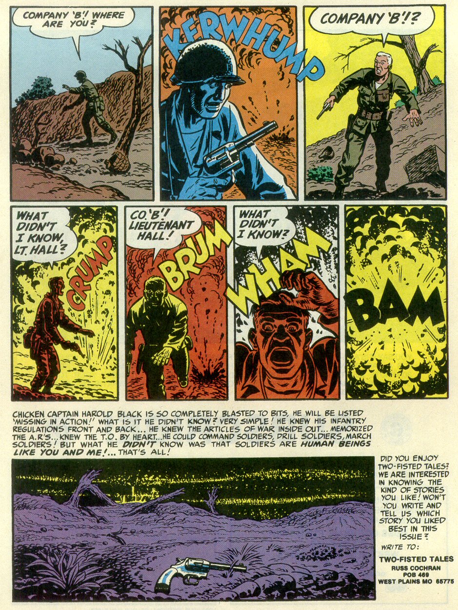 Read online Two-Fisted Tales comic -  Issue #22 - 33