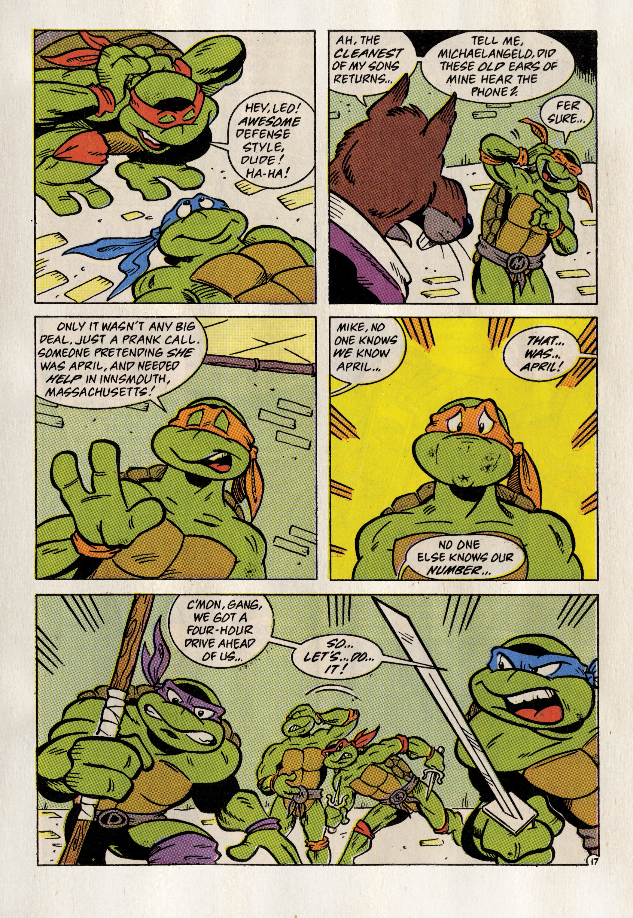 Read online Teenage Mutant Ninja Turtles Adventures (2012) comic -  Issue # TPB 7 - 140