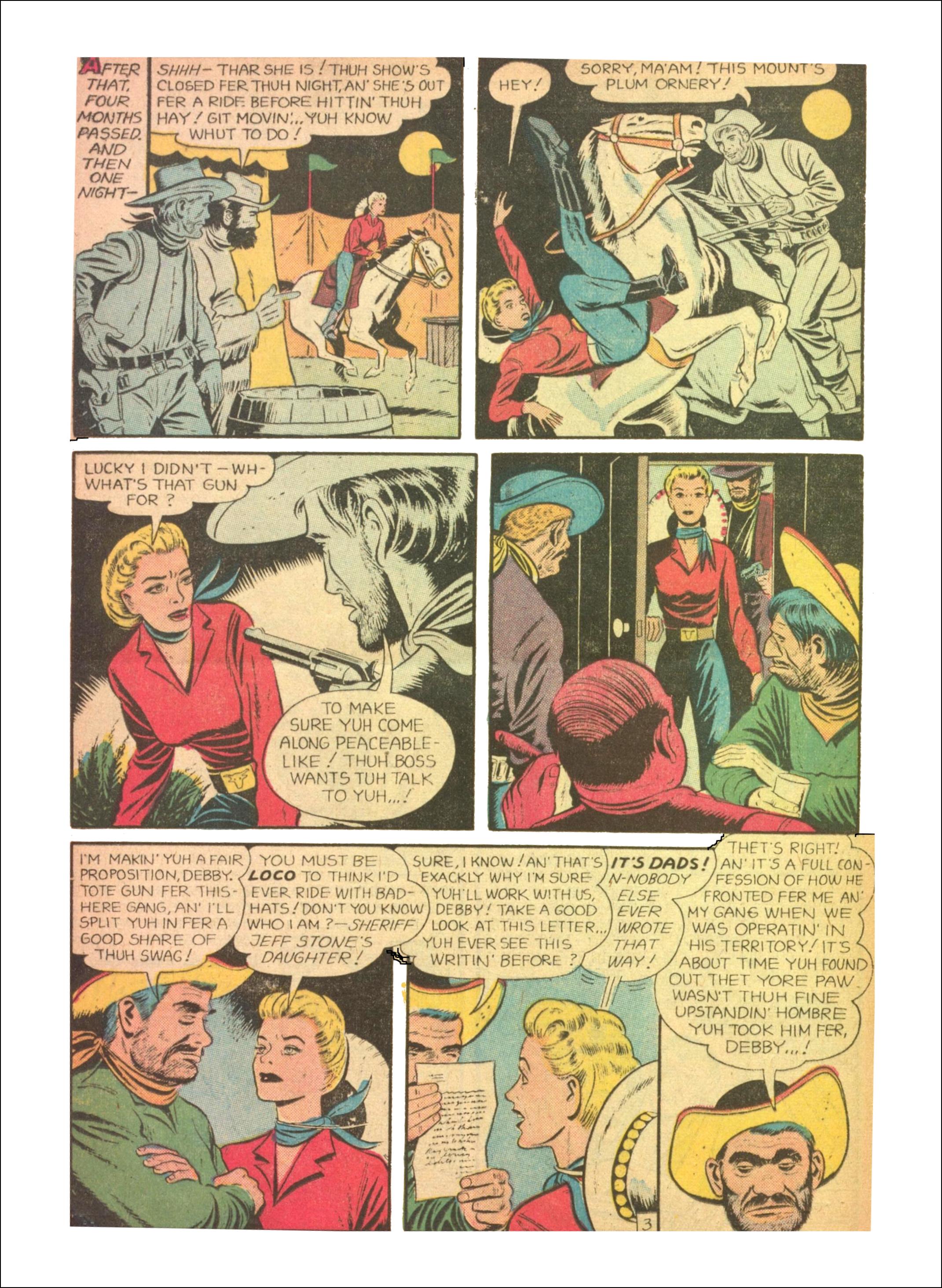 Read online Charles Starrett as The Durango Kid comic -  Issue #35 - 12