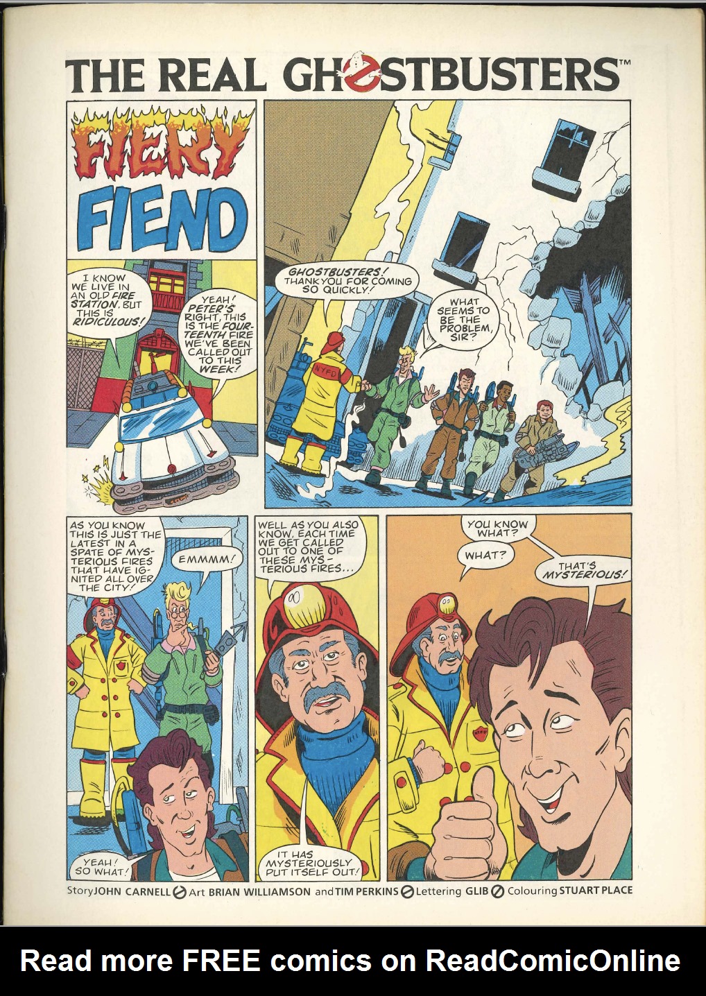 Read online The Real Ghostbusters comic -  Issue #190 - 3