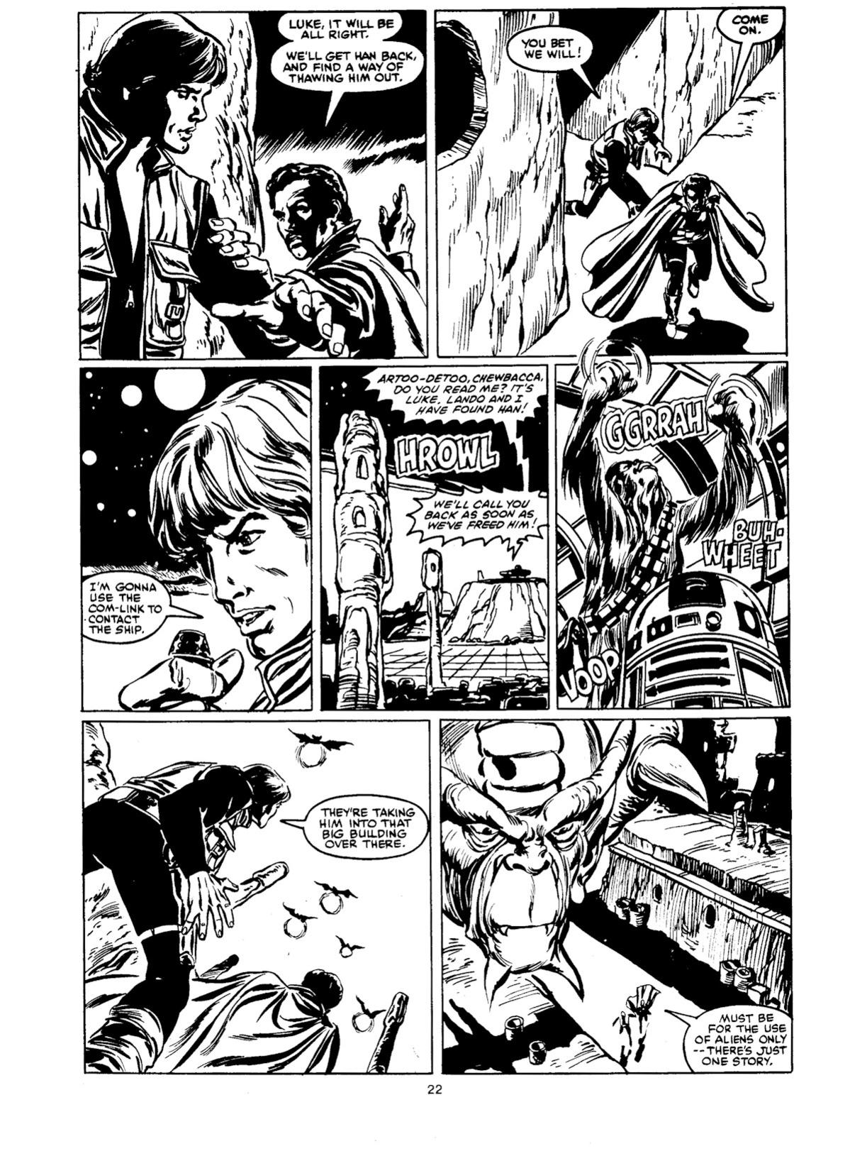 Read online Star Wars Weekly comic -  Issue #171 - 22