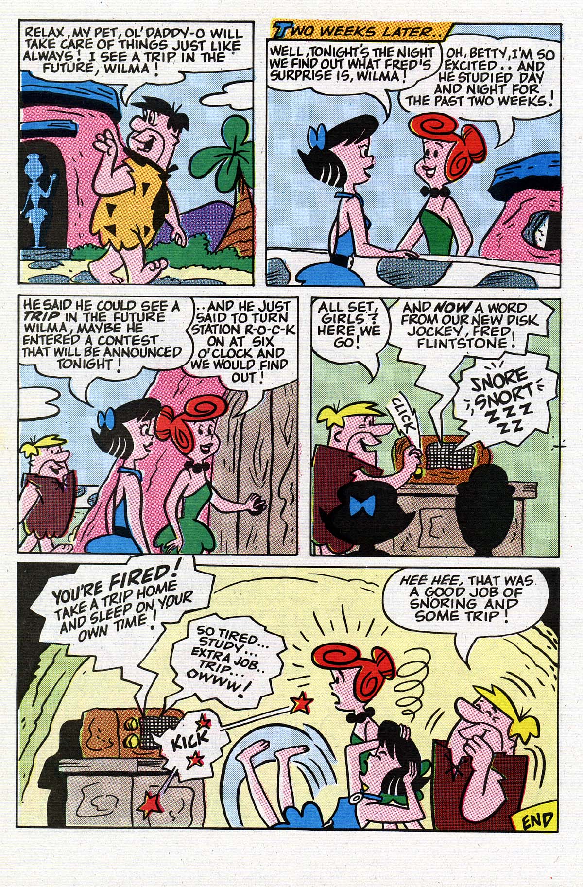 Read online The Flintstones (1992) comic -  Issue #10 - 27