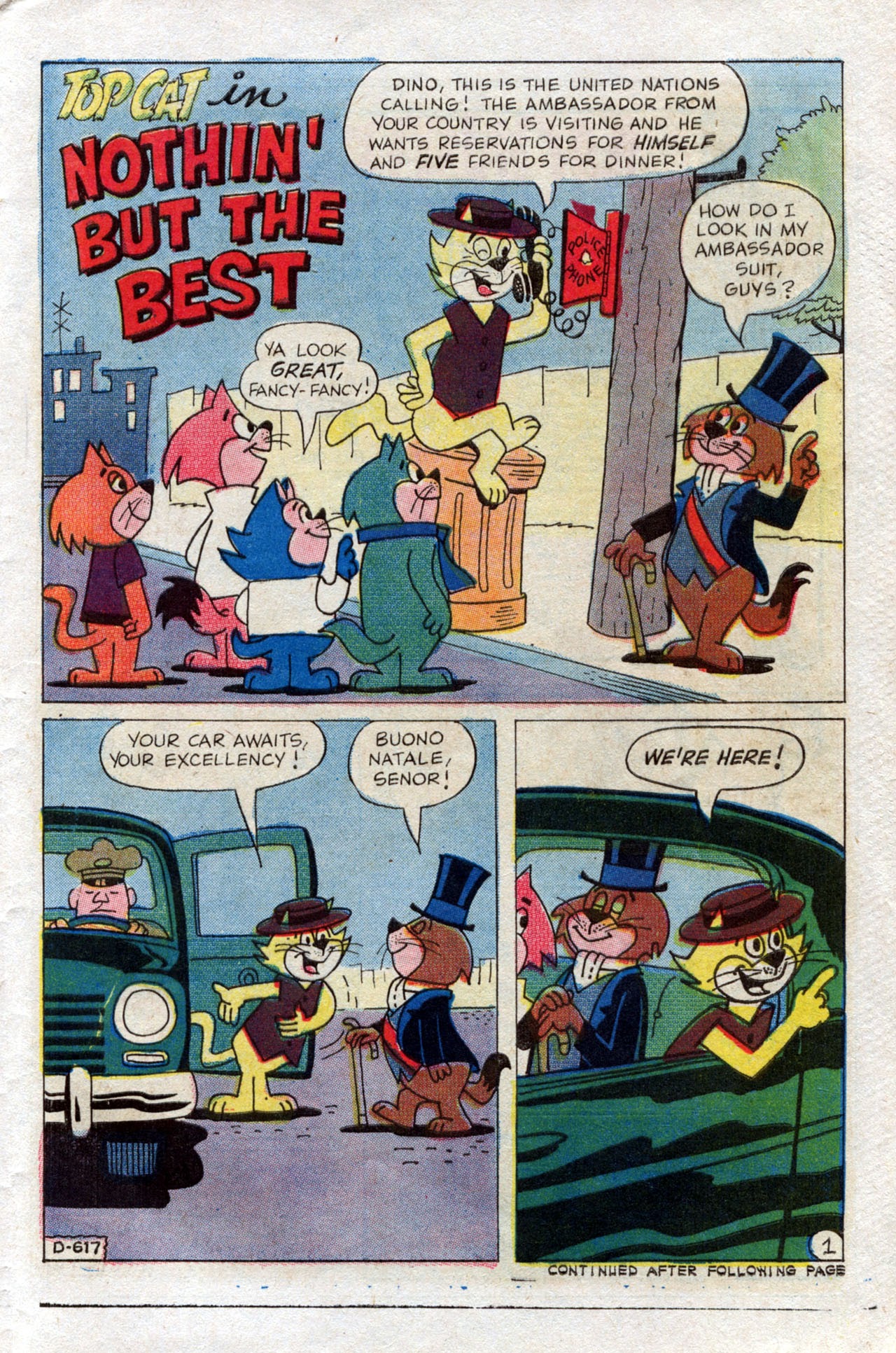 Read online Top Cat (1970) comic -  Issue #1 - 28
