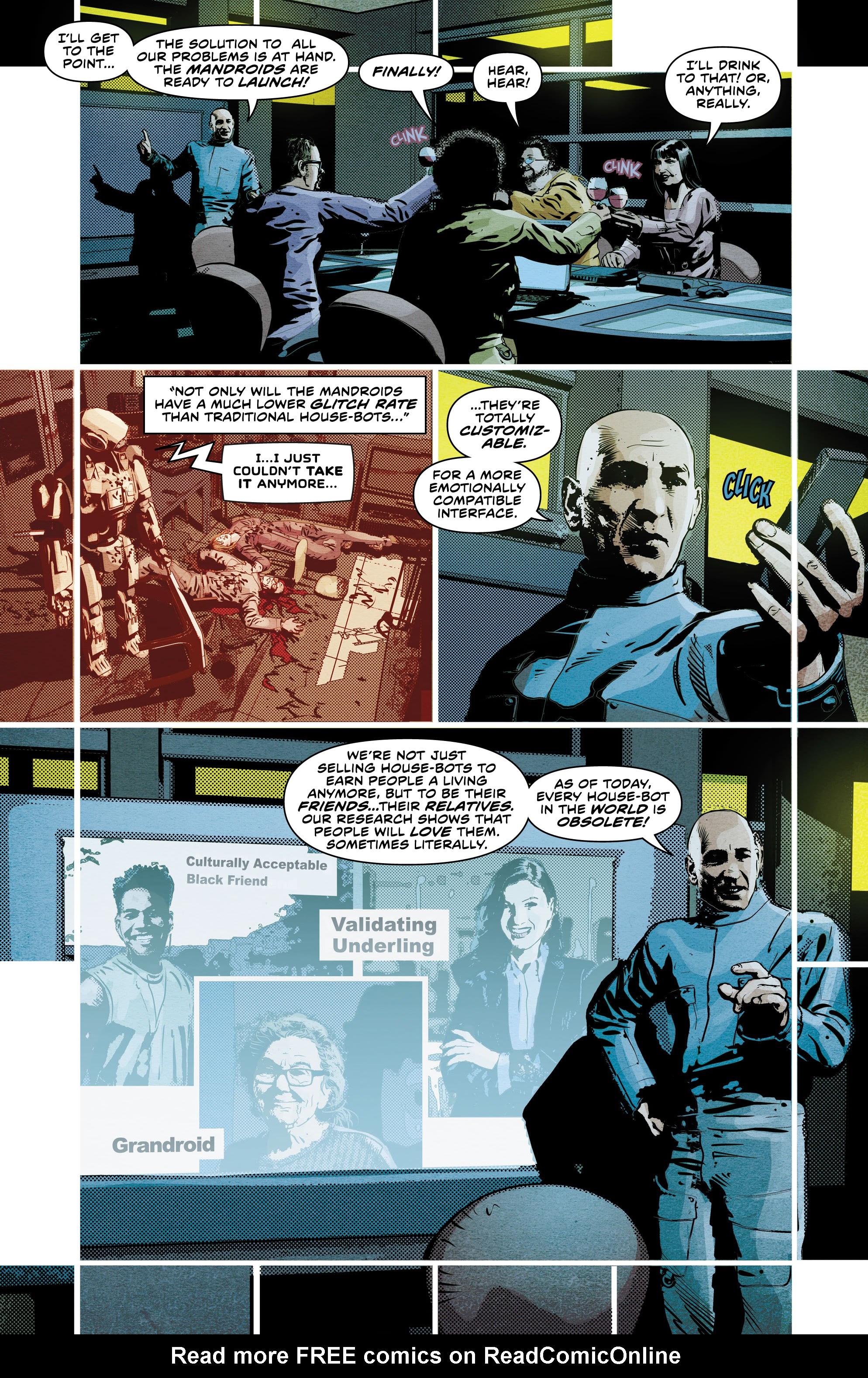Read online Not All Robots comic -  Issue #3 - 8