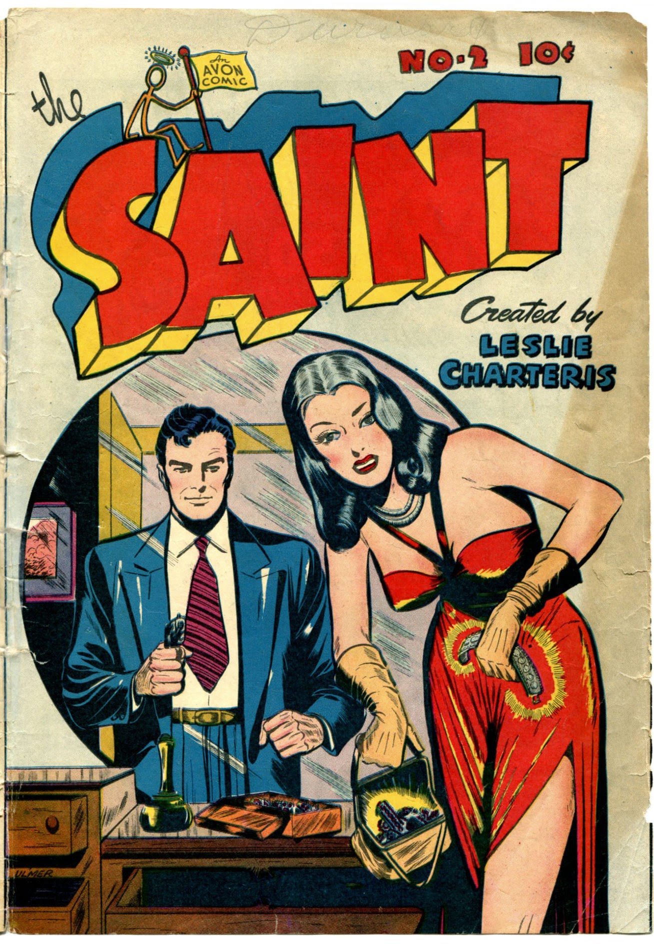 Read online The Saint (1947) comic -  Issue #2 - 1