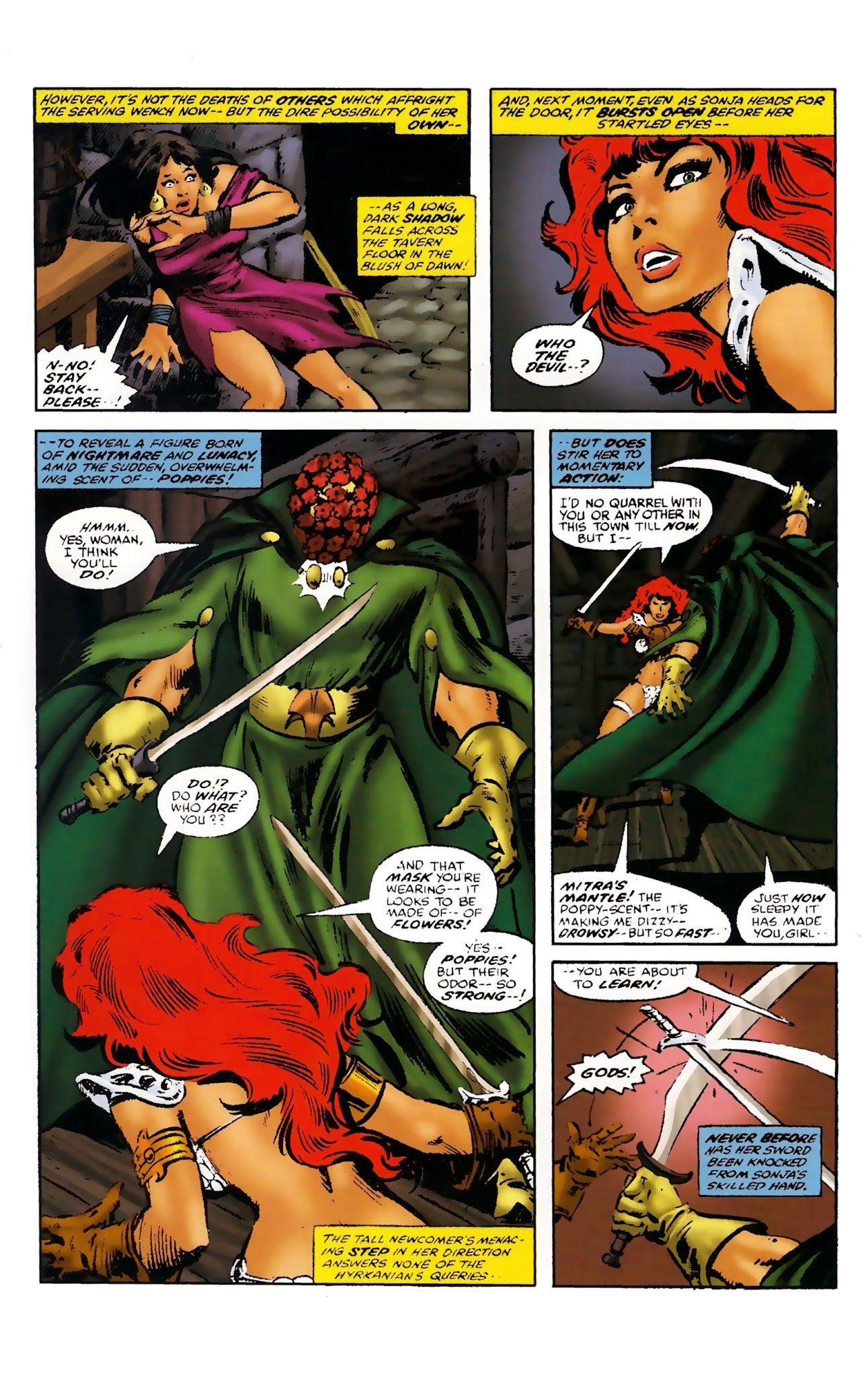 Read online The Adventures of Red Sonja comic -  Issue # TPB 3 - 135