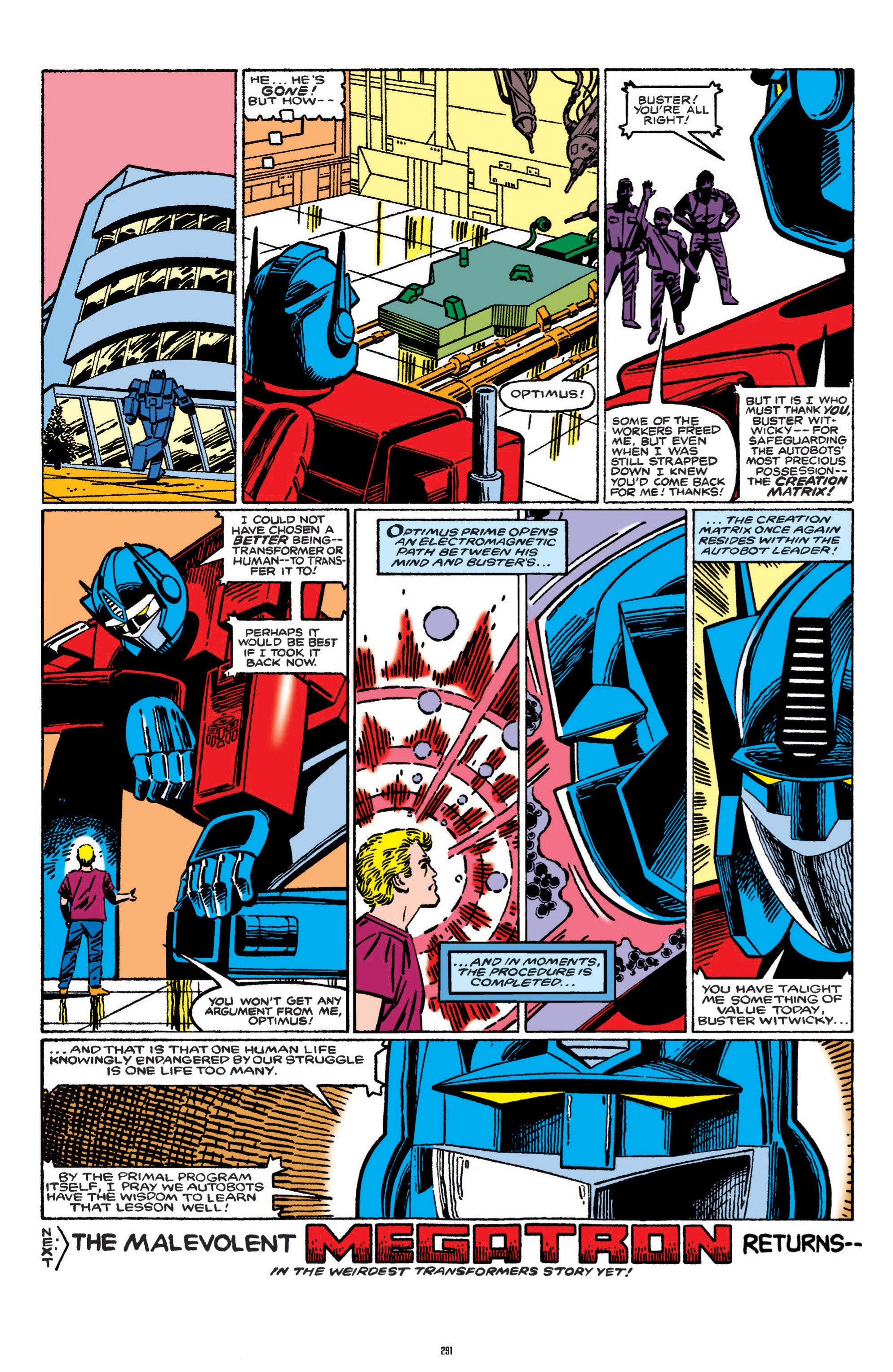 Read online The Transformers Classics comic -  Issue # TPB 1 - 292