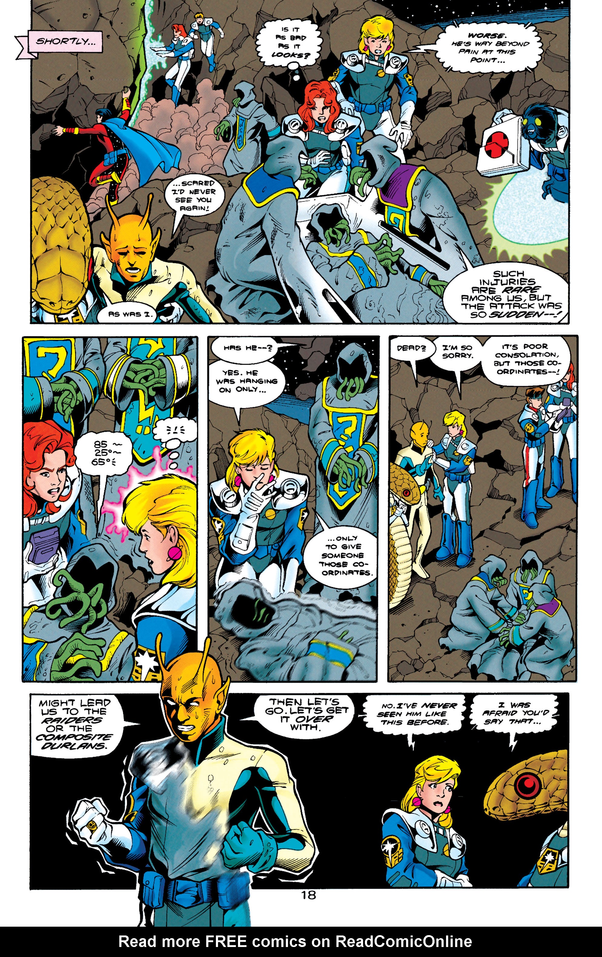 Read online Legionnaires comic -  Issue #63 - 19