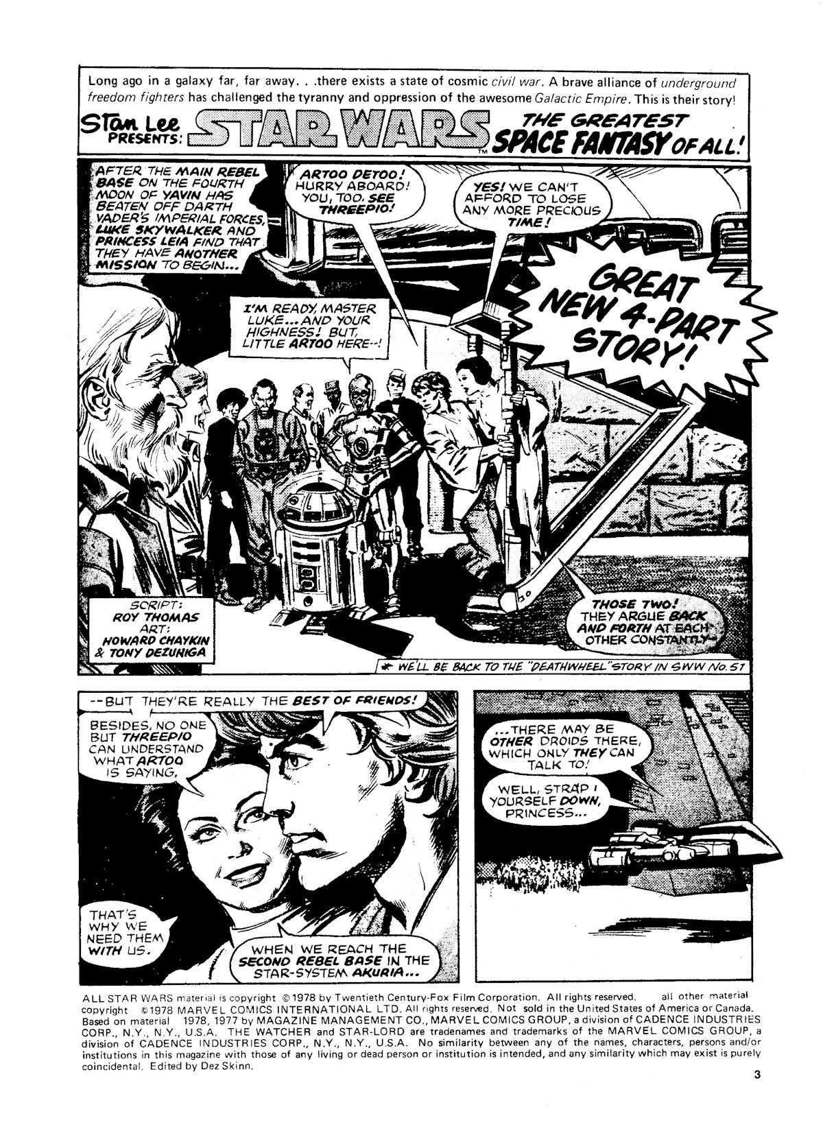 Read online Star Wars Weekly comic -  Issue #47 - 3