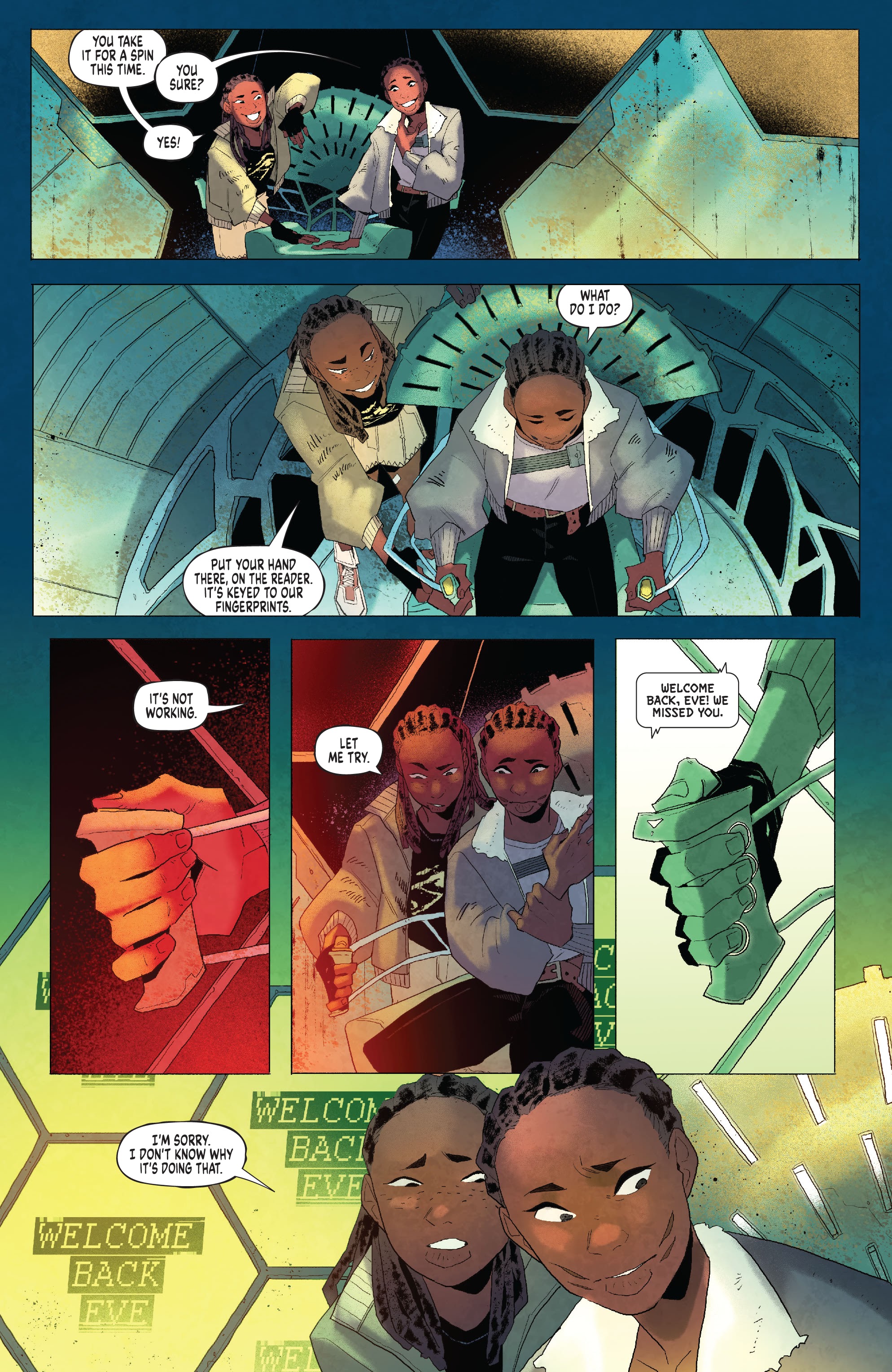 Read online Eve: Children of the Moon comic -  Issue #1 - 10