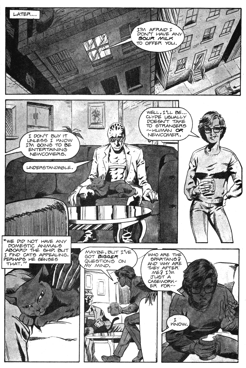 Read online Alien Nation: The Spartans comic -  Issue #3 - 7